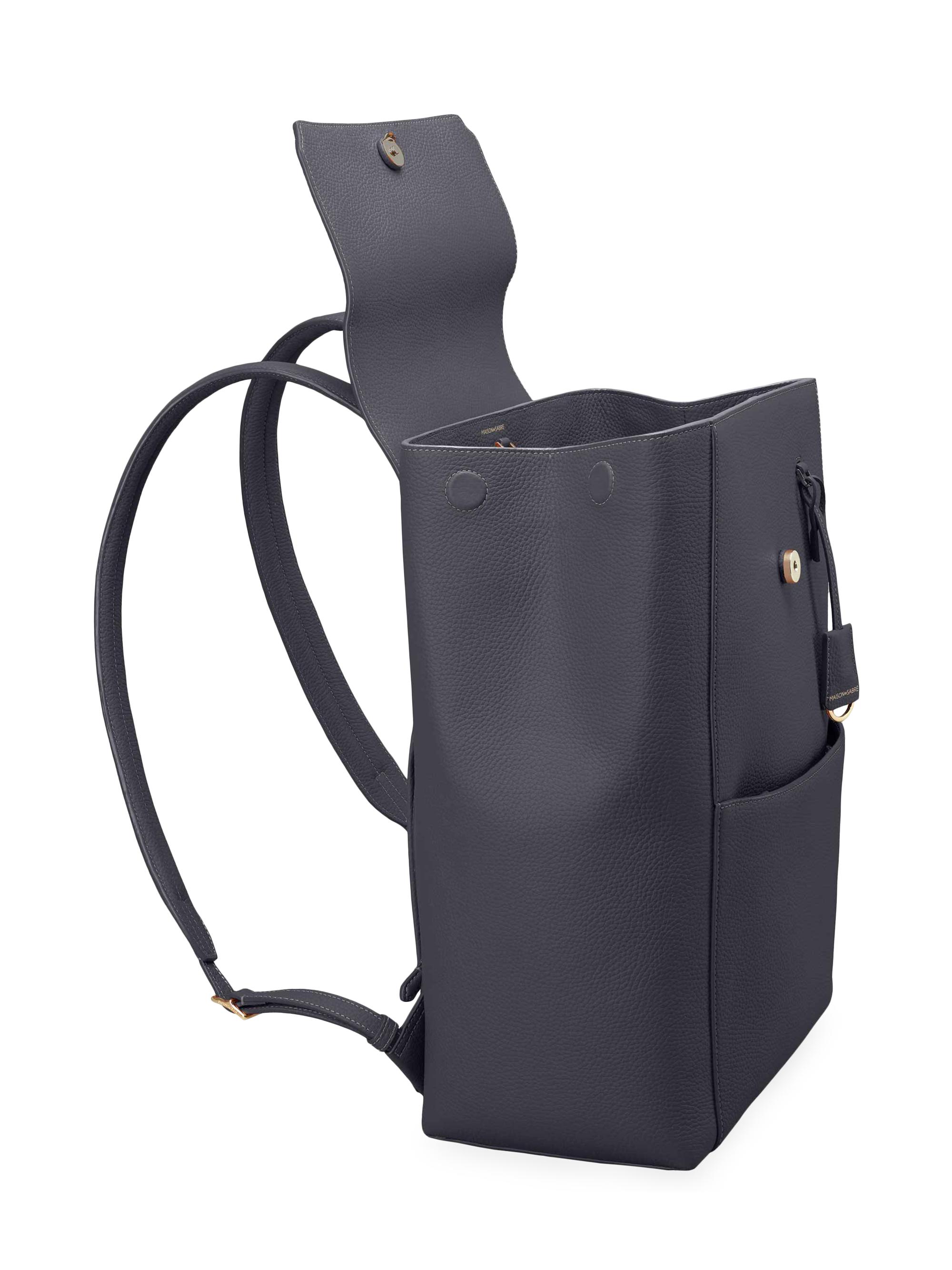 Maison de Sabre Large Leather Soft Backpack | Saks Fifth Avenue