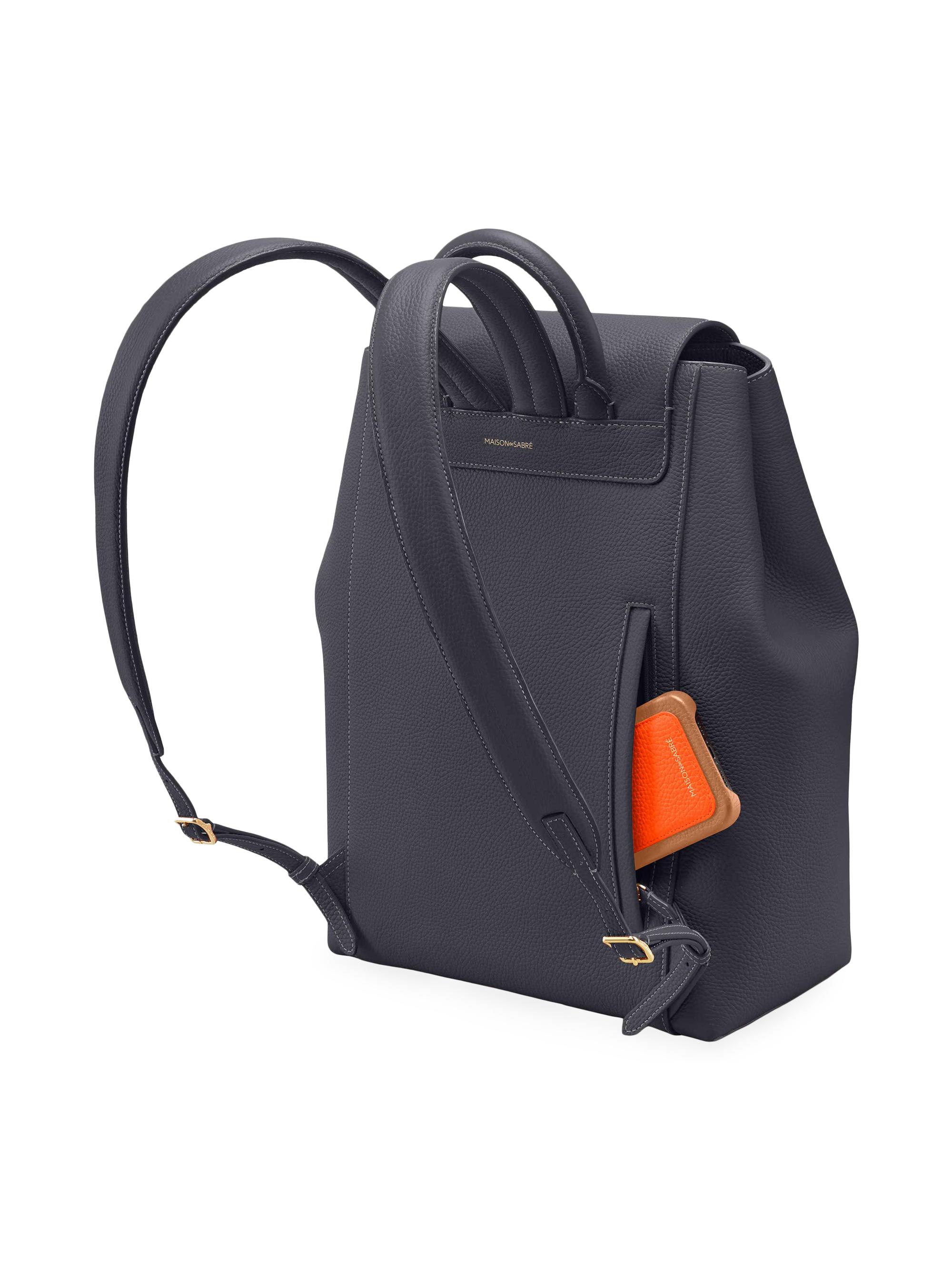 Maison de Sabre Large Leather Soft Backpack | Saks Fifth Avenue