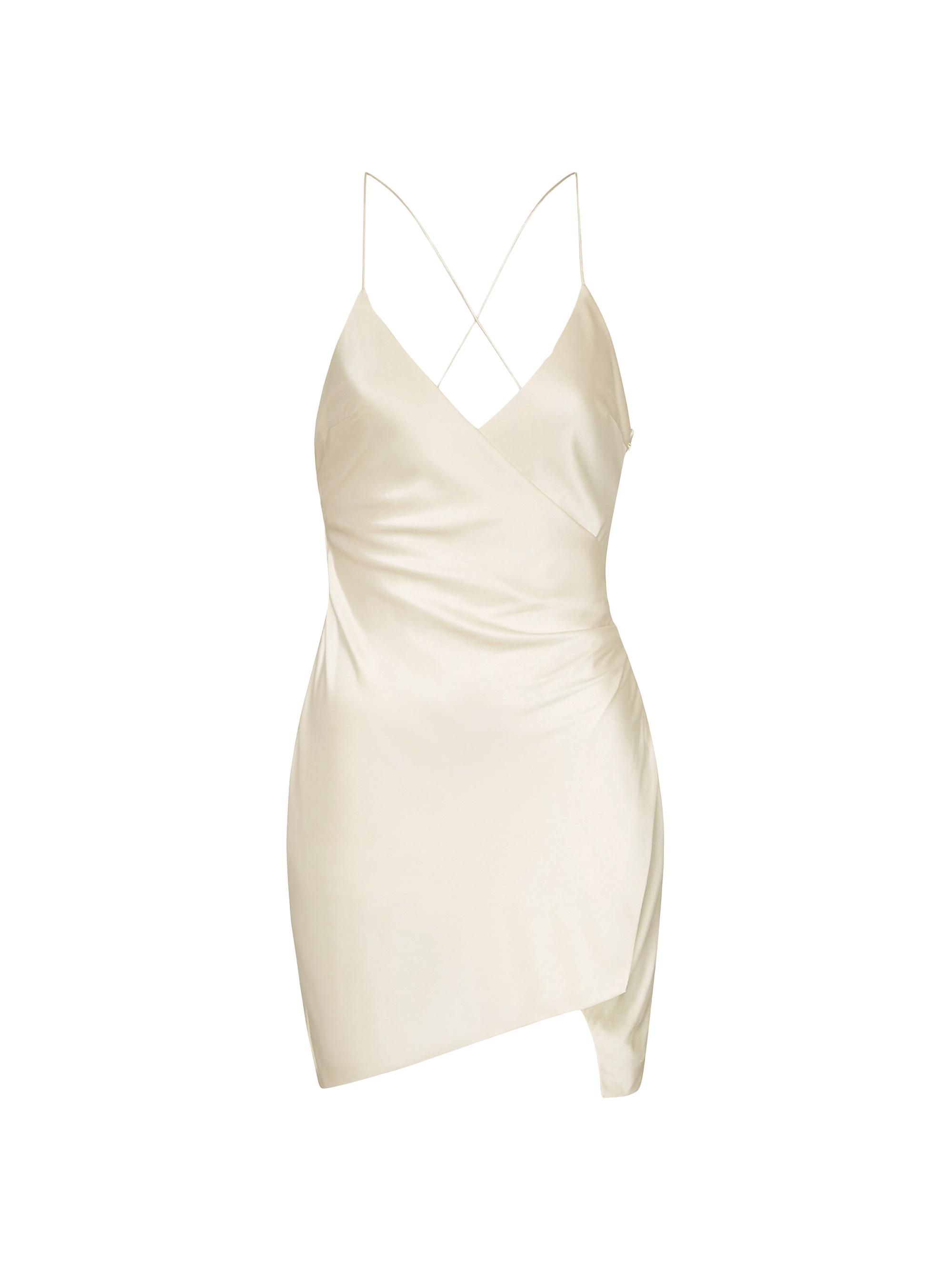 Ser.o.ya Women's Leah Silk Dress - Pearl