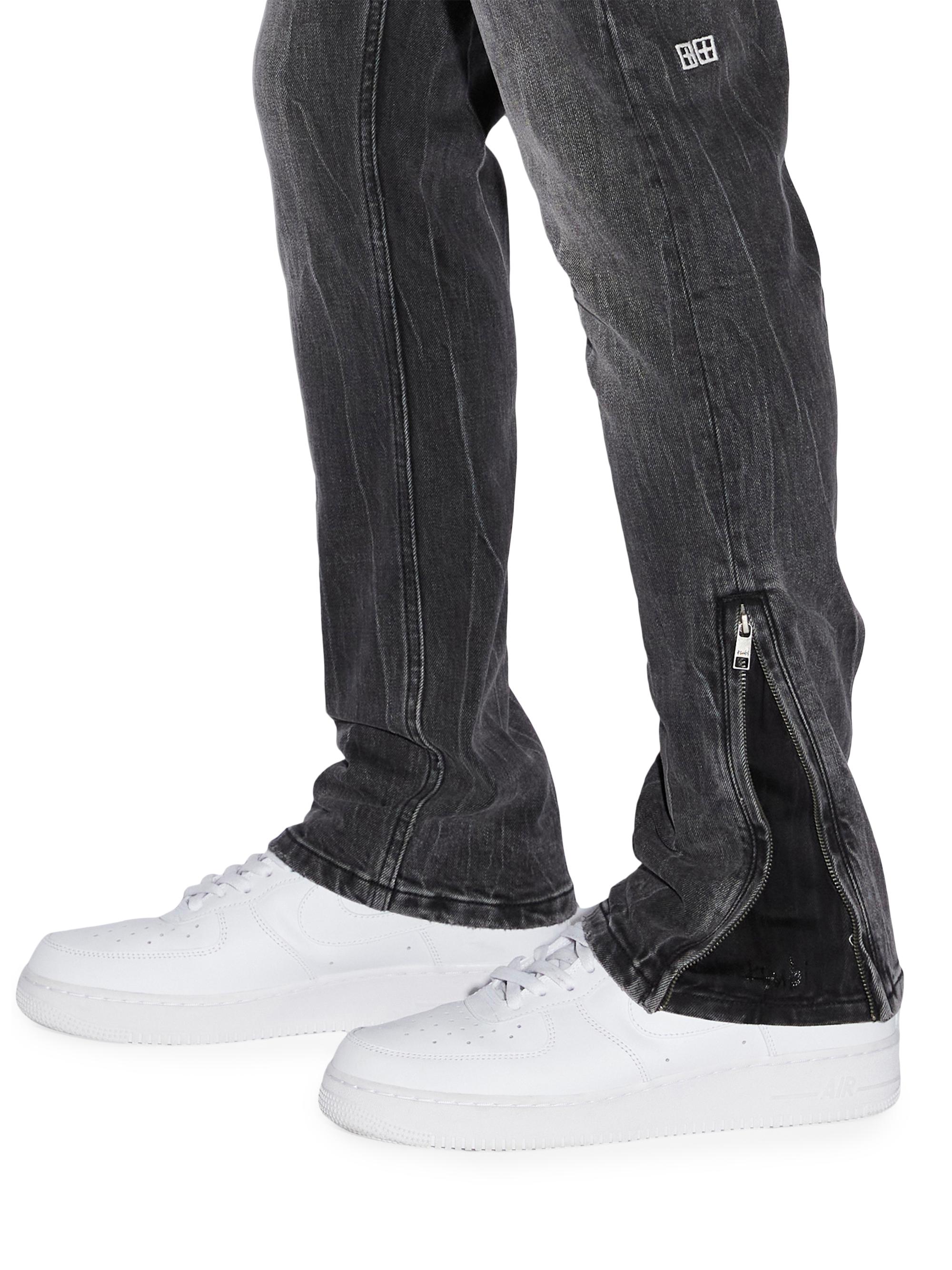 Ksubi Van Winkle Chamber Zip Hem Jeans | Saks Fifth Avenue