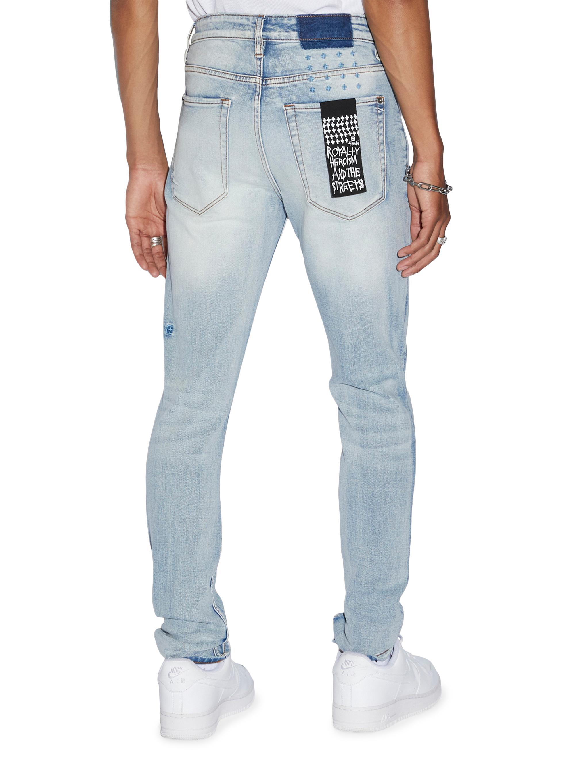 Ksubi Van Winkle City High Distressed Jeans | Saks Fifth Avenue
