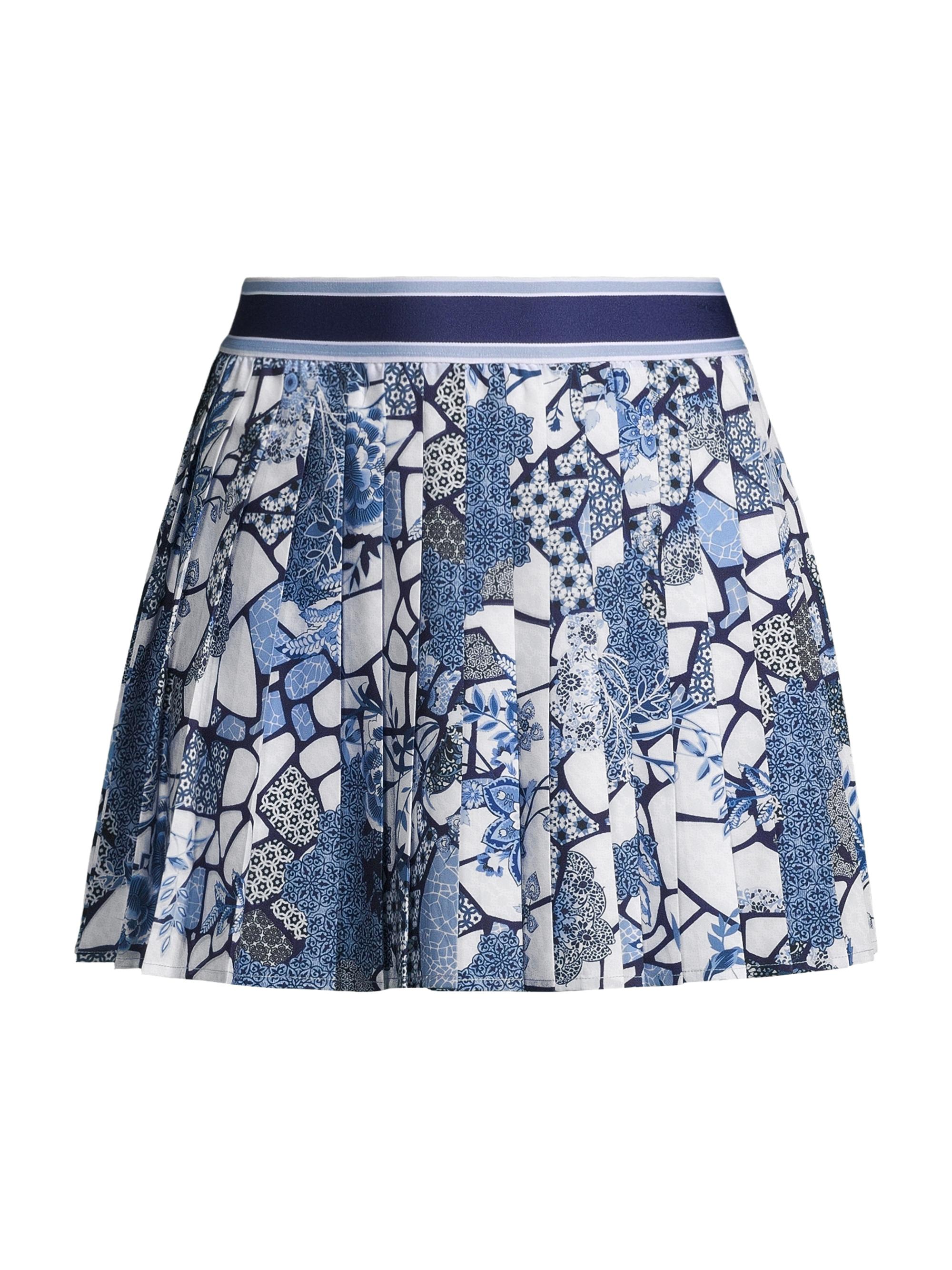 Johnny Was Women's Moonlight Glass Floral Pleated Miniskirt