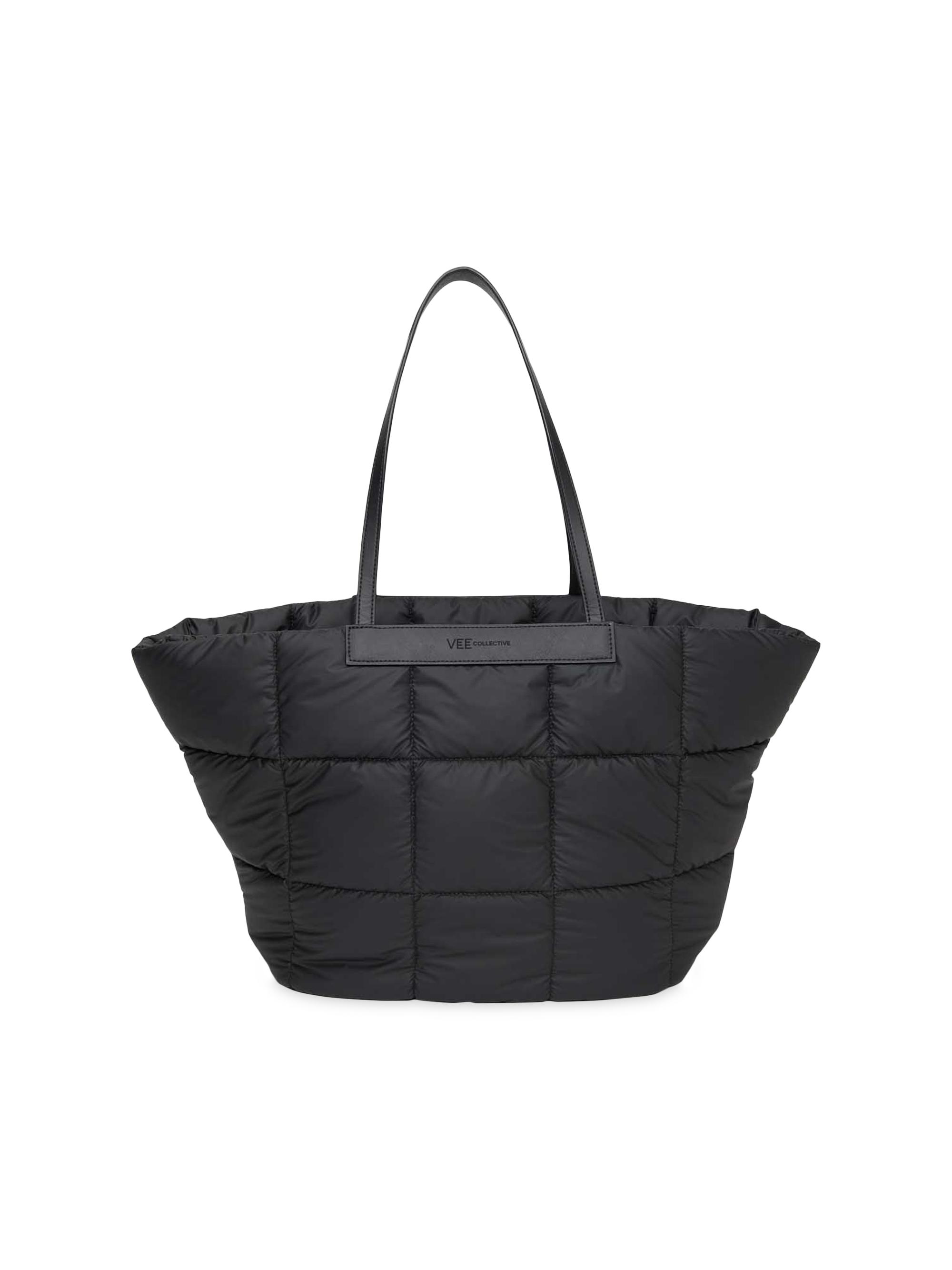 Vee Collective Women's Porter Basque Tote Bag - Matte Black