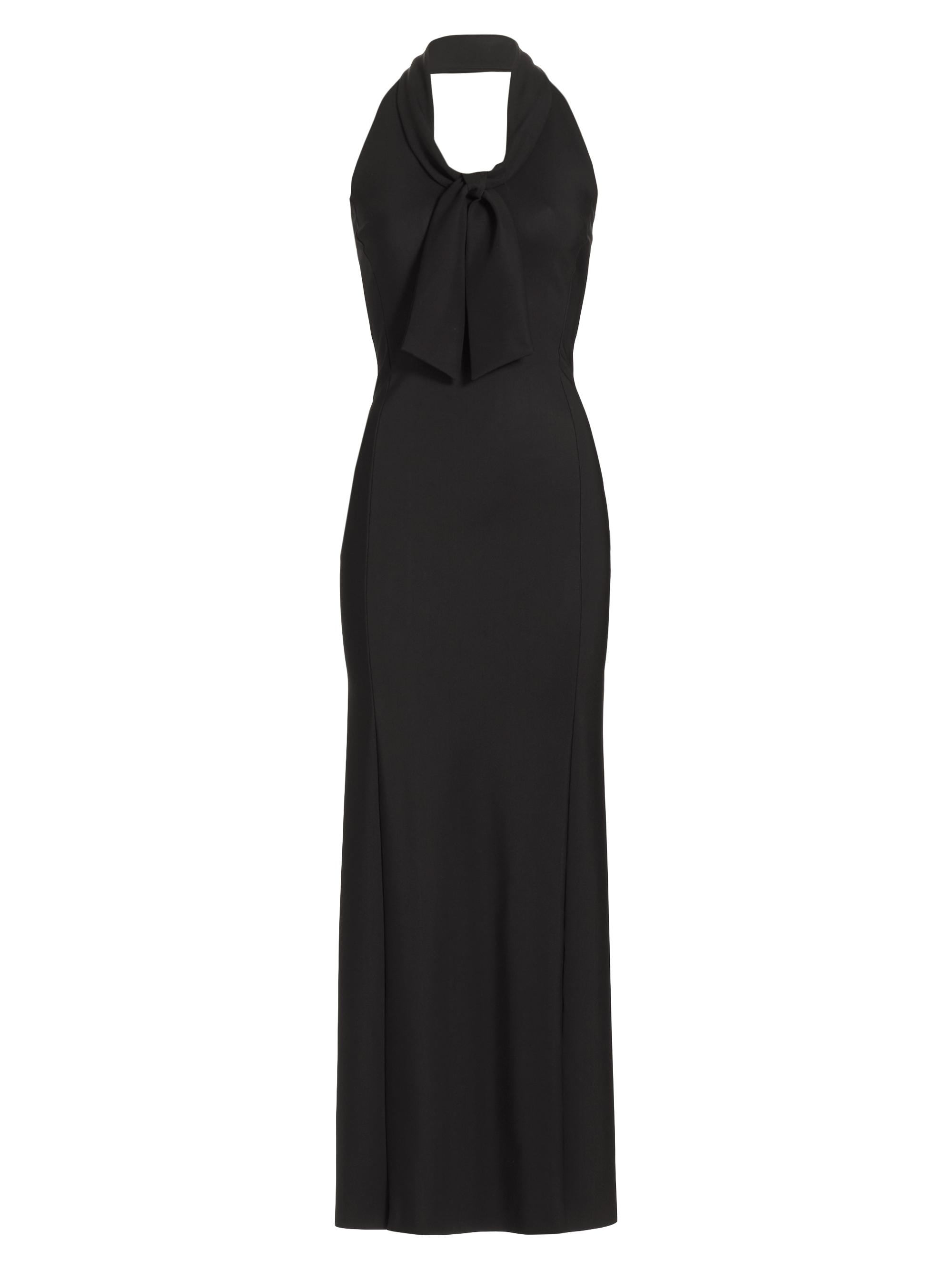 Chiara Boni La Petite Robe Women's Bambi Sje Tie Halter Gown - Black