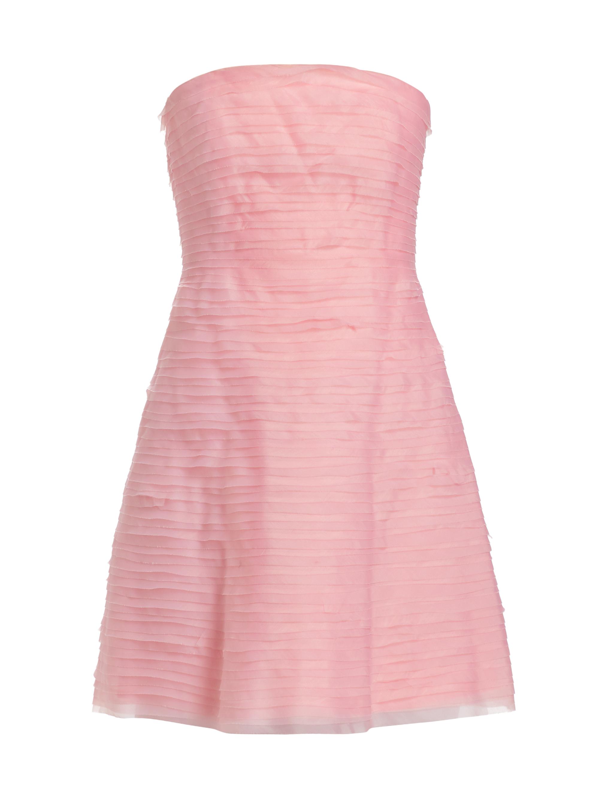 Aje Women's Abstraction Soundscape Strapless Minidress - Chalk Pink