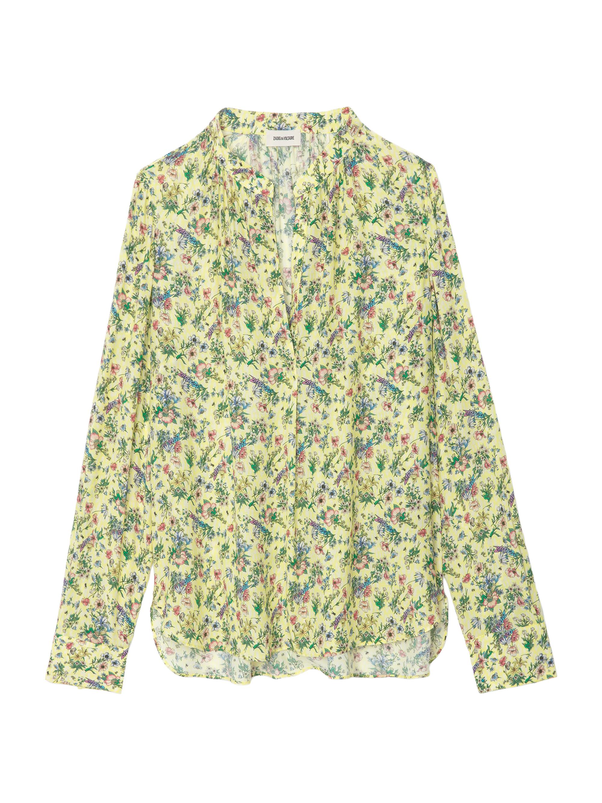 Zadig & Voltaire Women's Tink Floral Long-Sleeve Shirt - Cedra