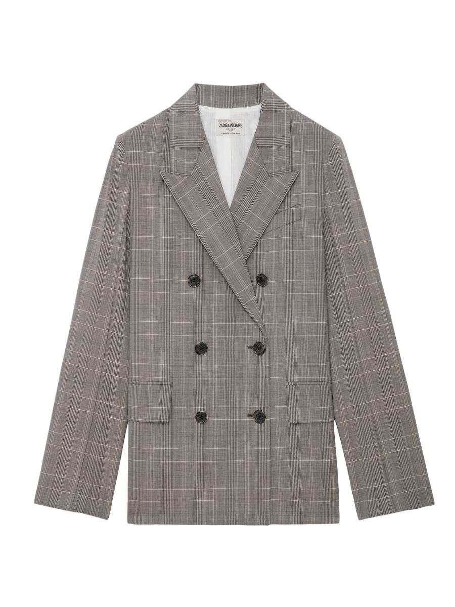 ジャケットその他 Celine Prince of Wales Blazer CELINE HOMME Prince of Wales Checked Wool Blazer for Men