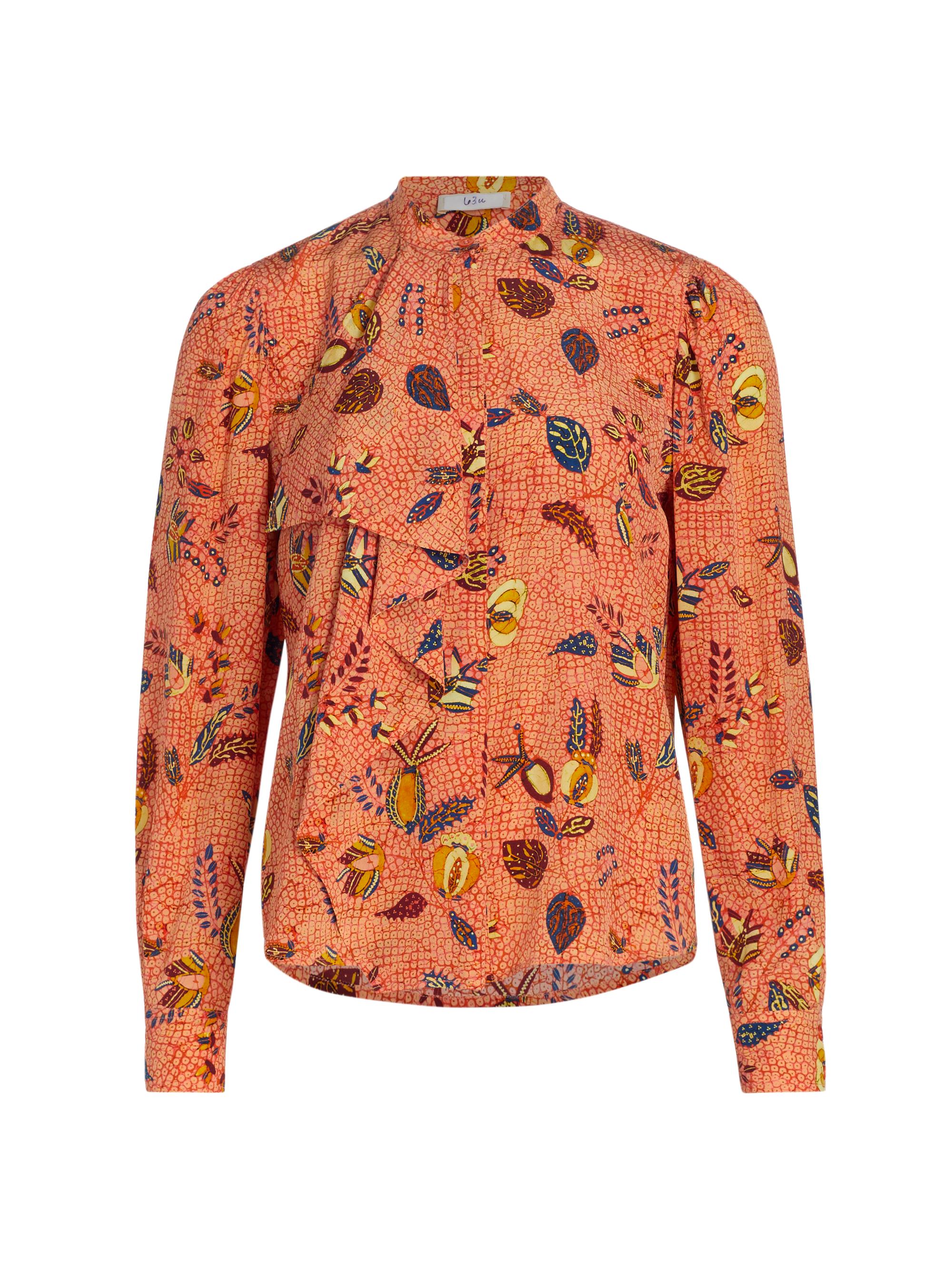 Ulla Johnson Women's Ashlyn Printed Silk Blouse - Cherry Blossom