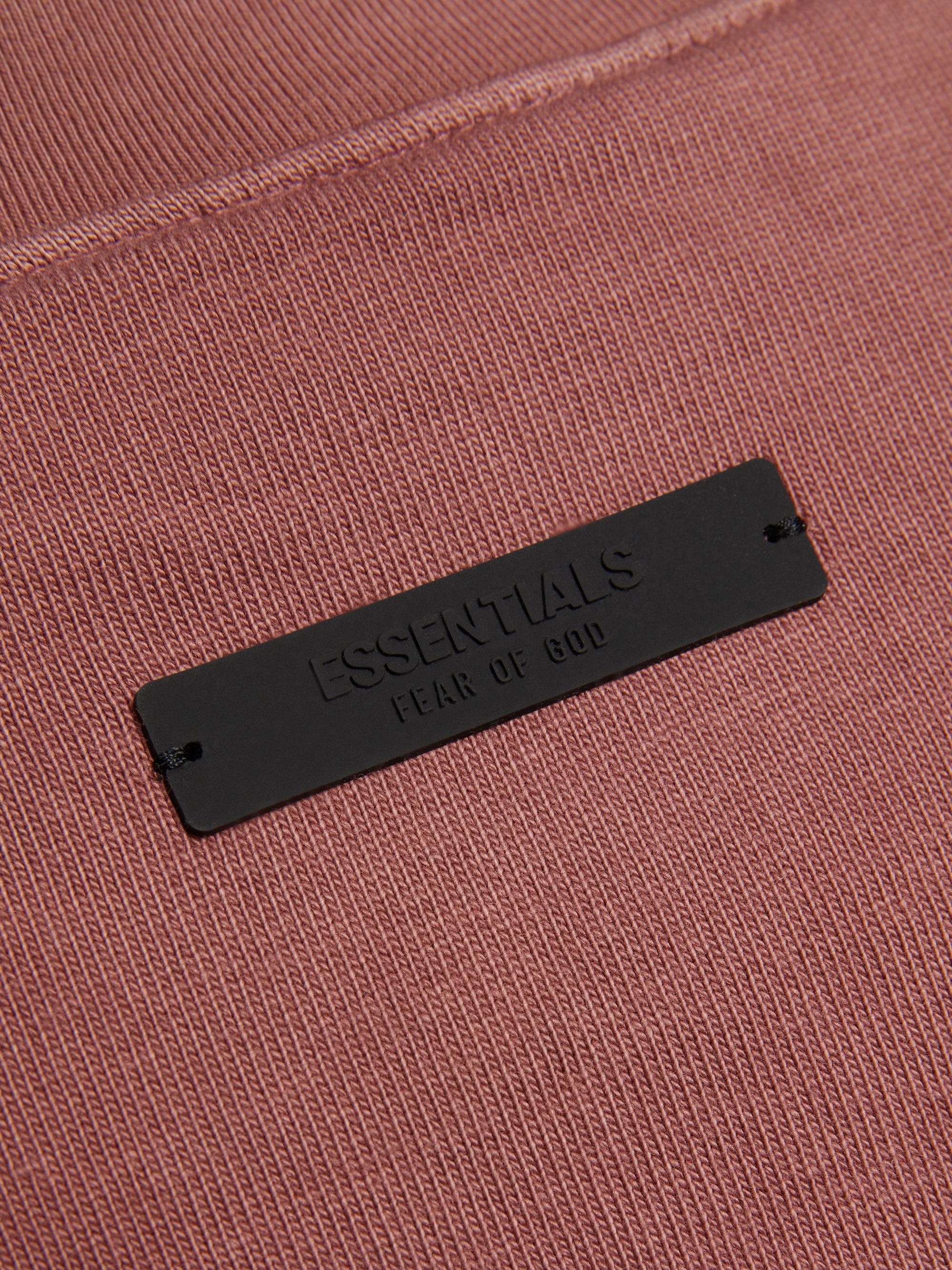 Fear of God Essentials Men's Heavy Oversize T-Shirt - Crimson