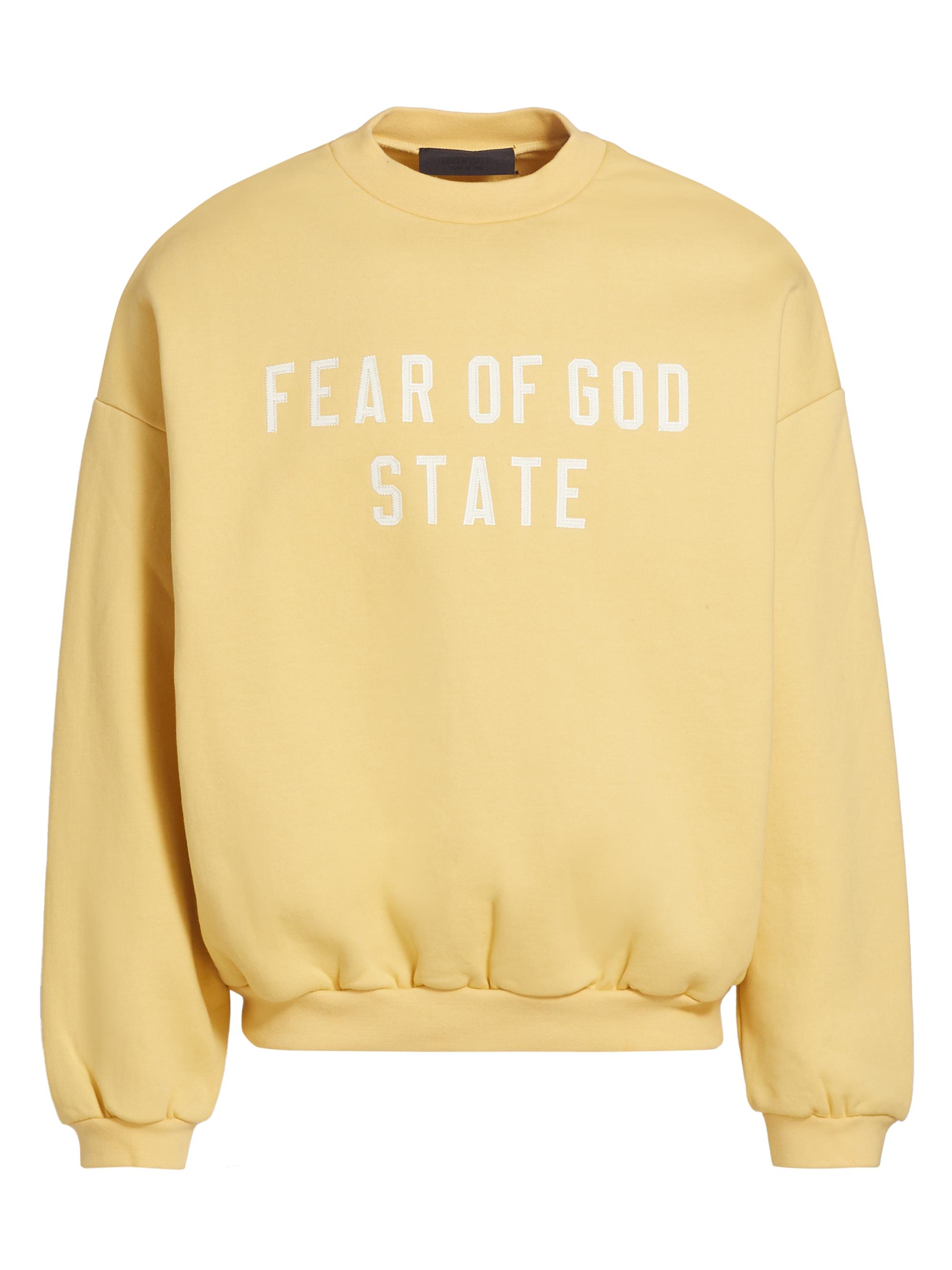 期間限定価格 fear of god essentials crewneck Fear of God ESSENTIALS Crewneck Oatmeal S/S 22'