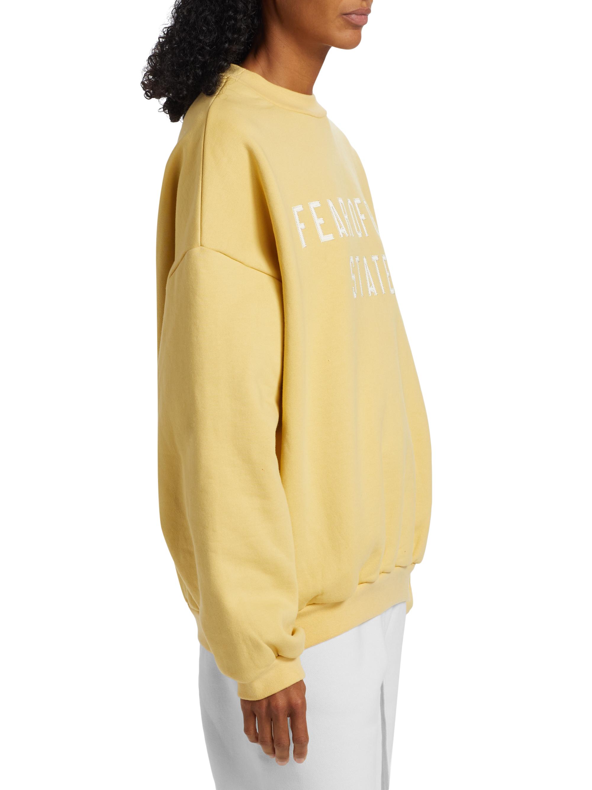 Fear Of God 6th Logo sweatshirt XSサイズ Fear of God Sixth Collection Logo Crewneck Sweatshirt Size M