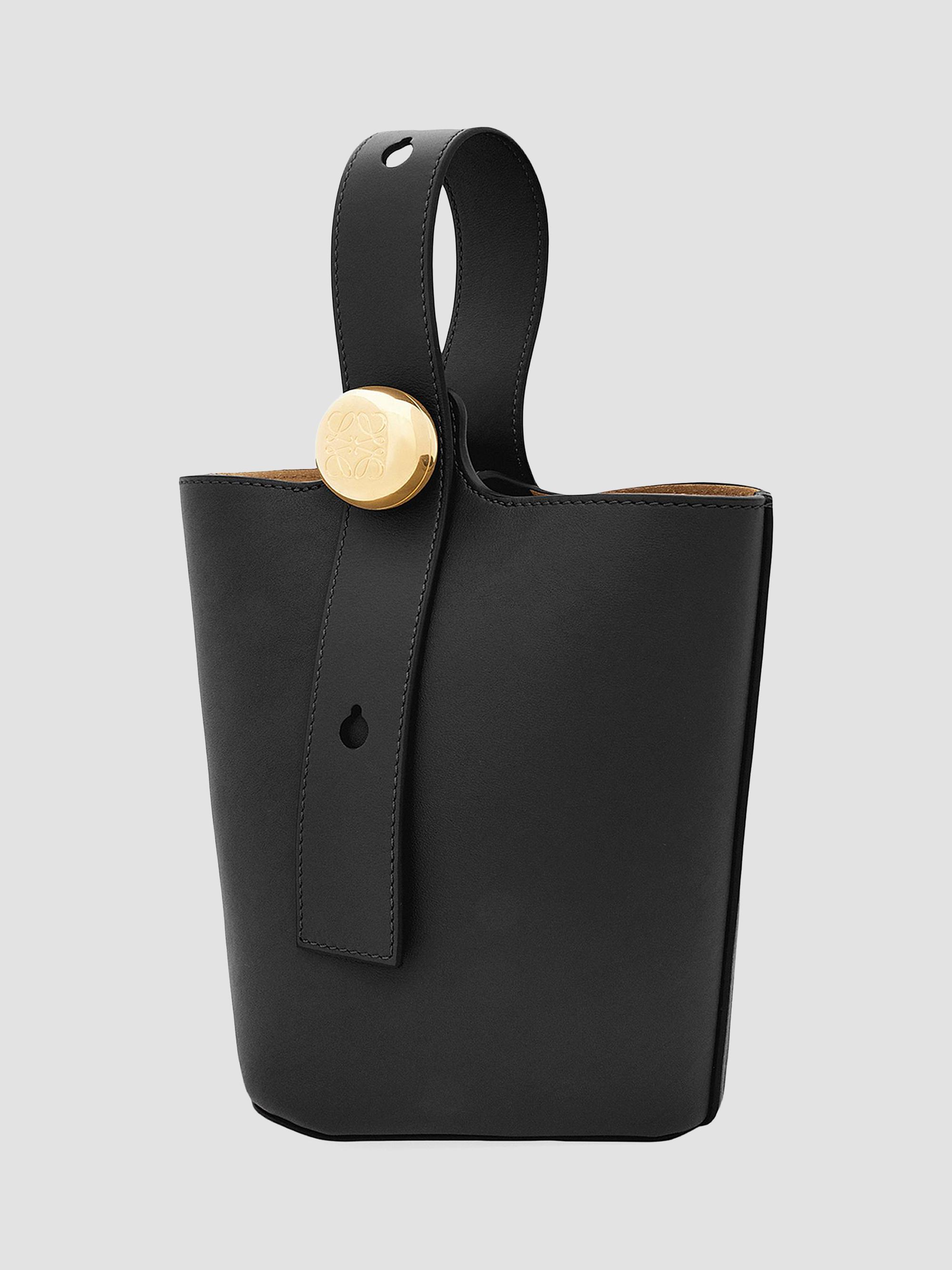 LOEWE Mini Pebbled Leather Bucket Bag | Saks Fifth Avenue