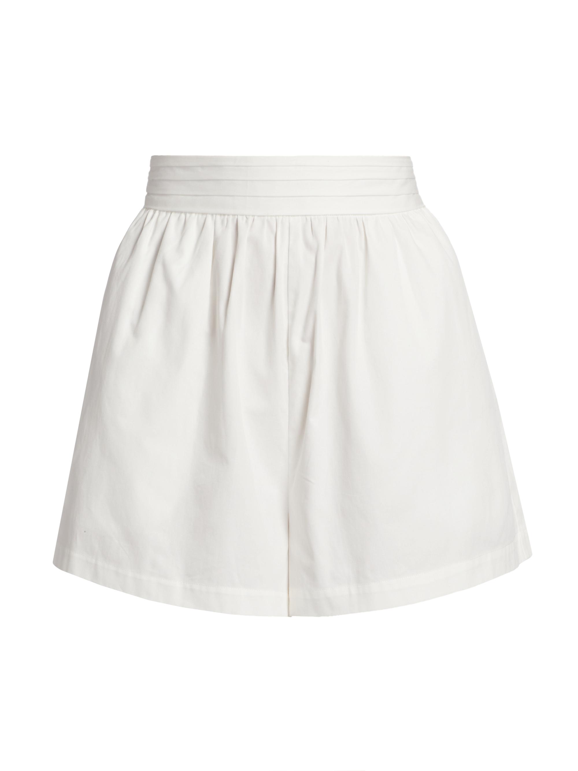 Amur Women's Veran Twill Shorts - Off White
