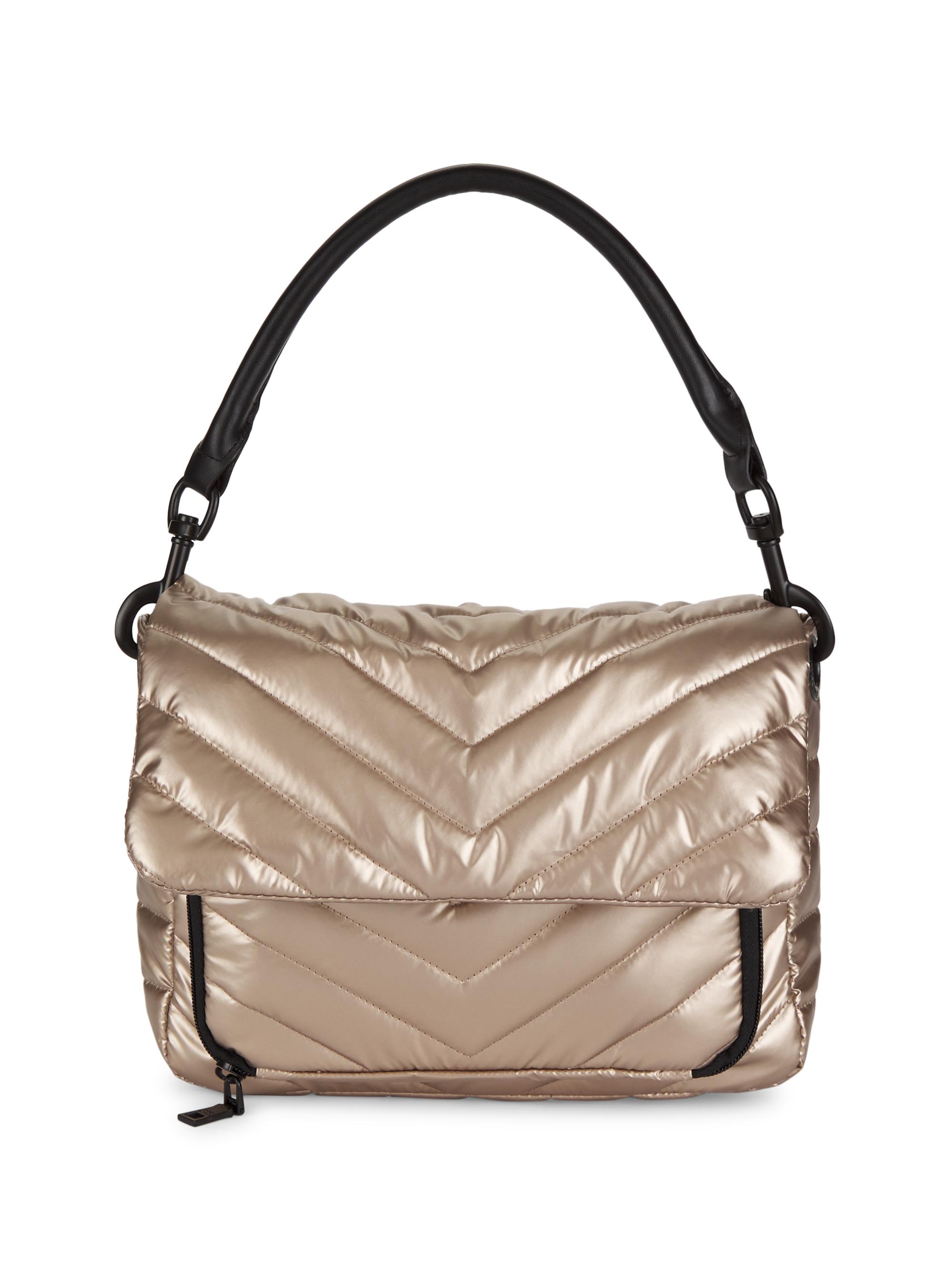 Think Royln Women's The Muse Quilted Wallet & Handbag - Pearl Cashmere