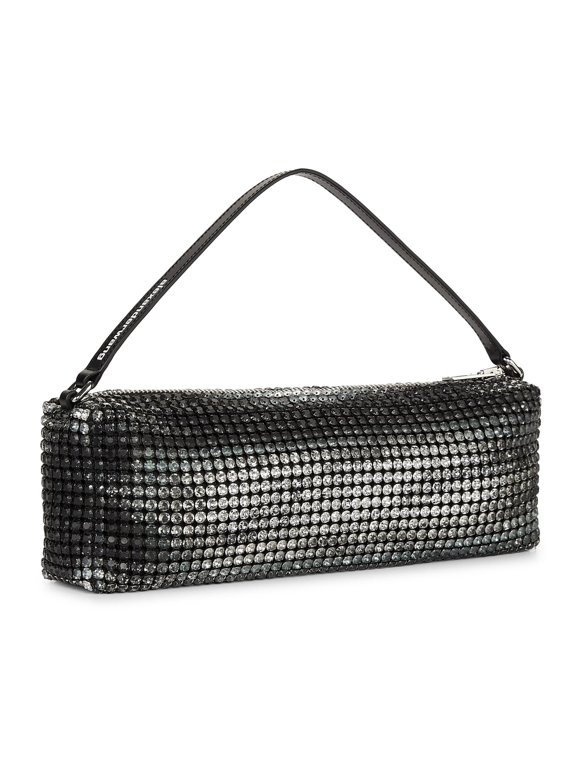 Shop Alexander Wang Heiress Flex Crystal-Embellished Bag | Saks 