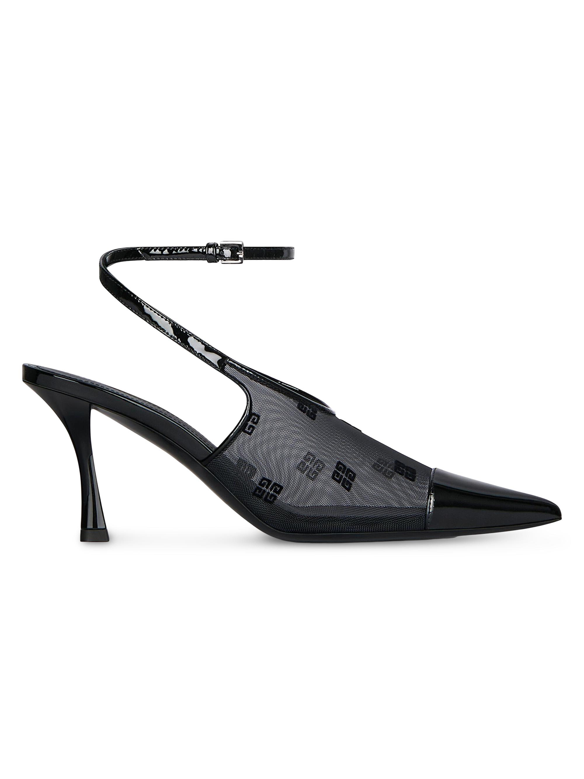 Givenchy Women's Show Slingbacks in 4G Mesh - Black