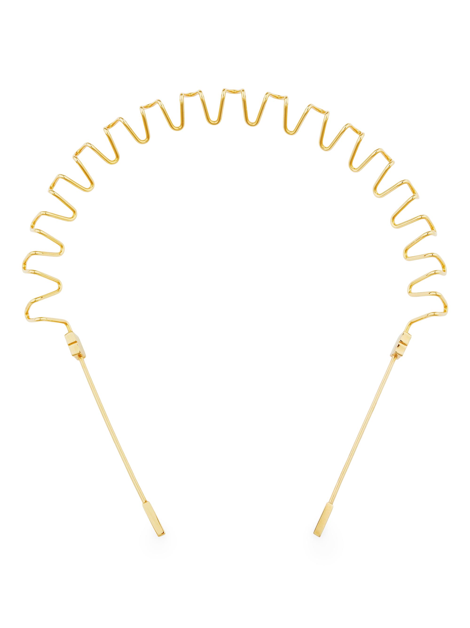 Givenchy Silver Show Zigzag Accent Headband Givenchy Zigzag Headband | Nordstrom main image 4