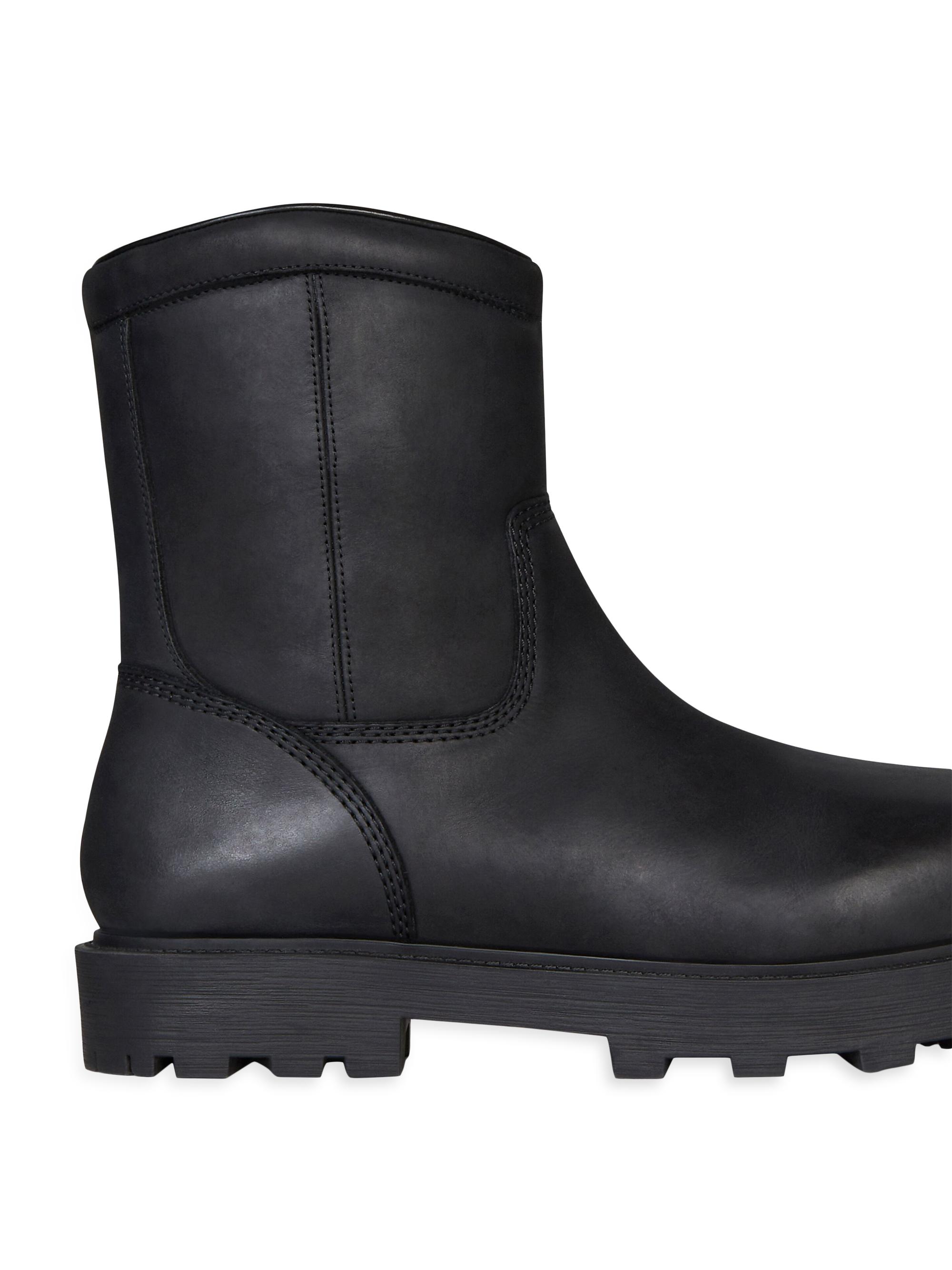 Givenchy Storm Ankle Boots in Nubuck with Zip | Saks Fifth Avenue
