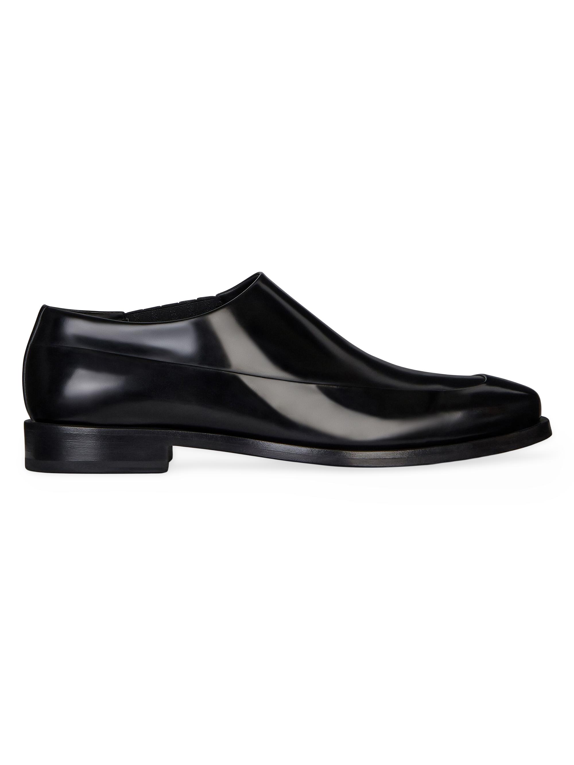 Givenchy Men's Squared Derbies In Leather - Black