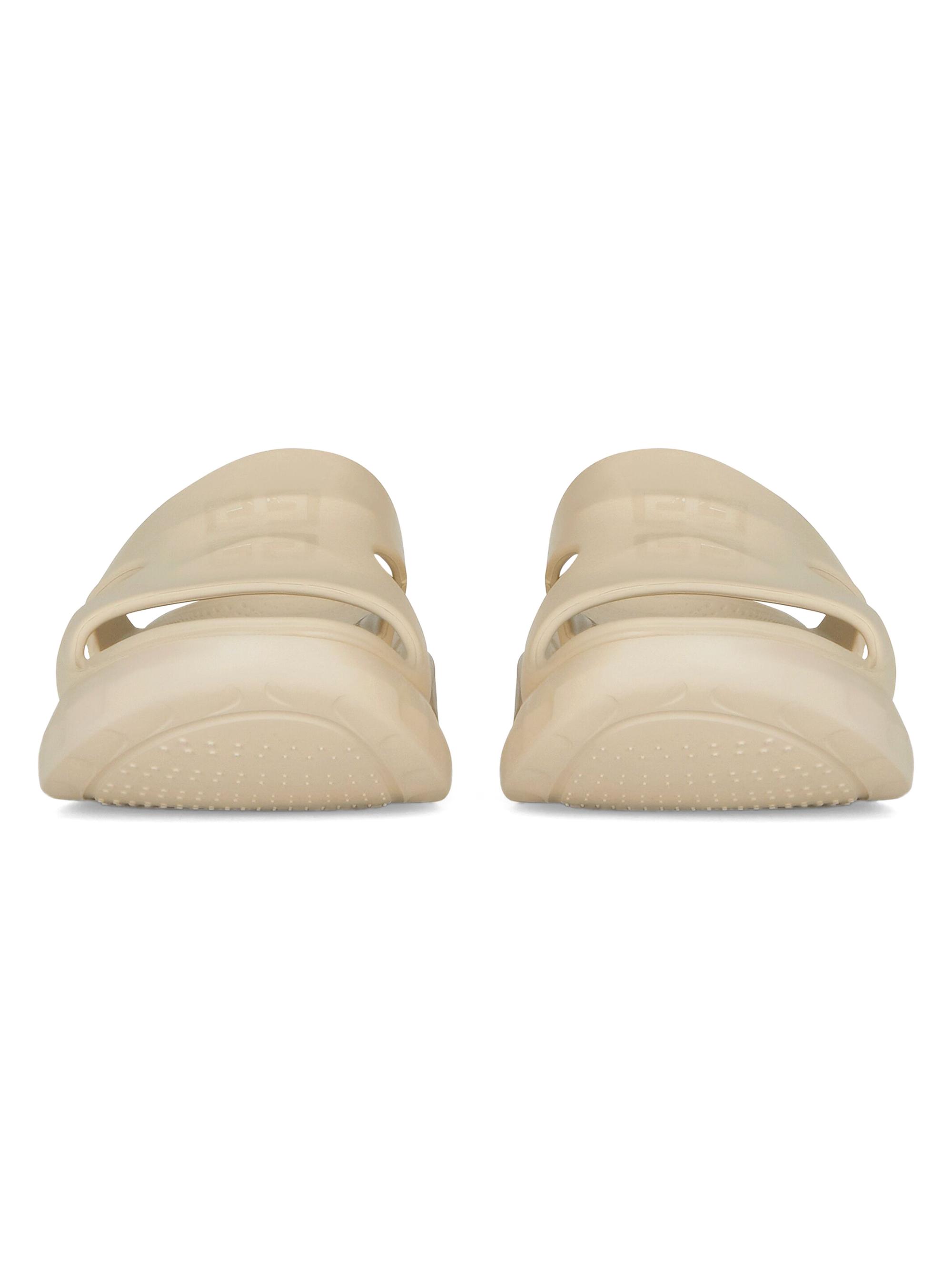 Shop Givenchy Marshmallow Flat Sandals in Rubber | Saks Fifth Avenue 