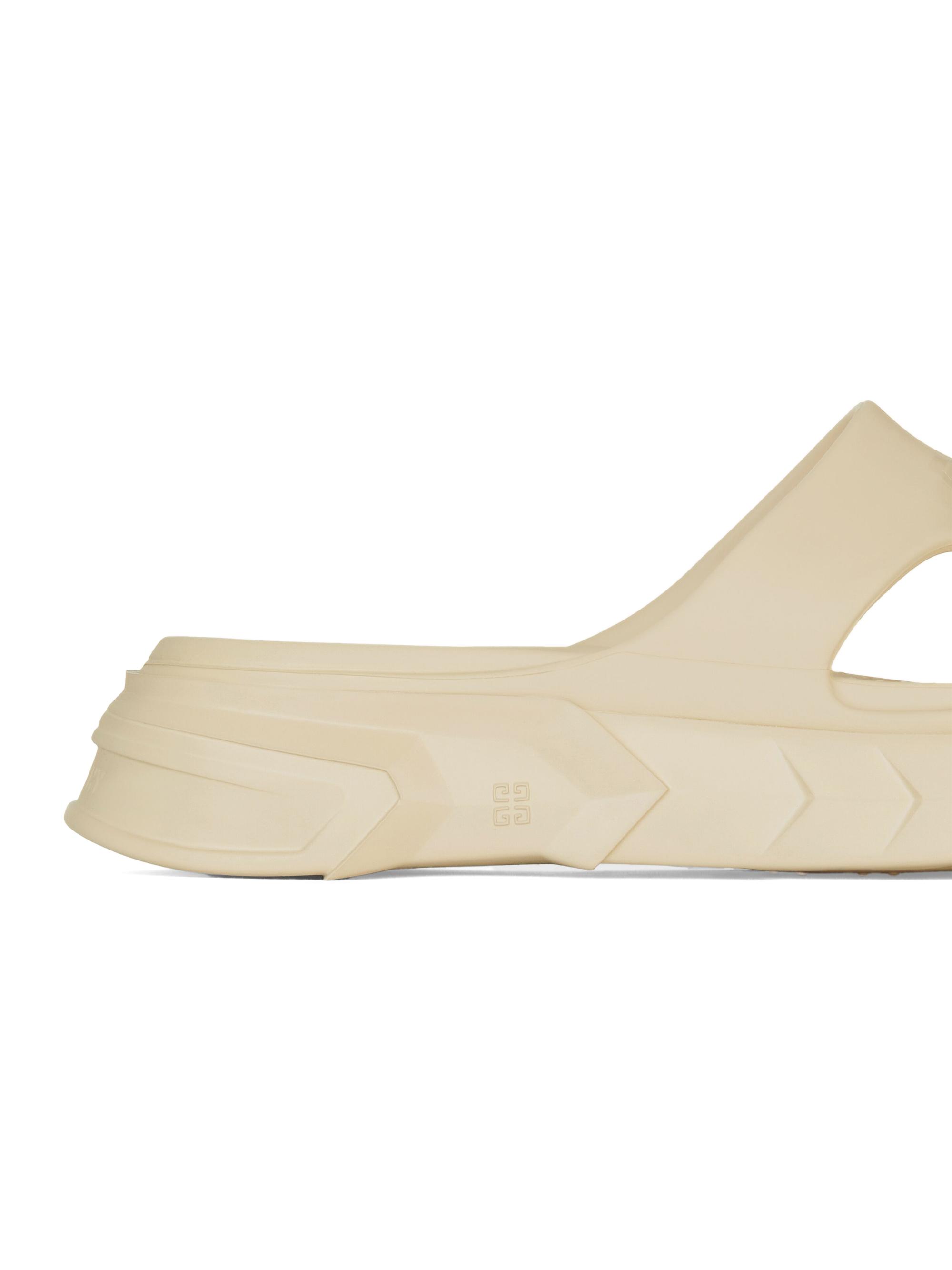 Shop Givenchy Marshmallow Flat Sandals in Rubber | Saks Fifth Avenue 