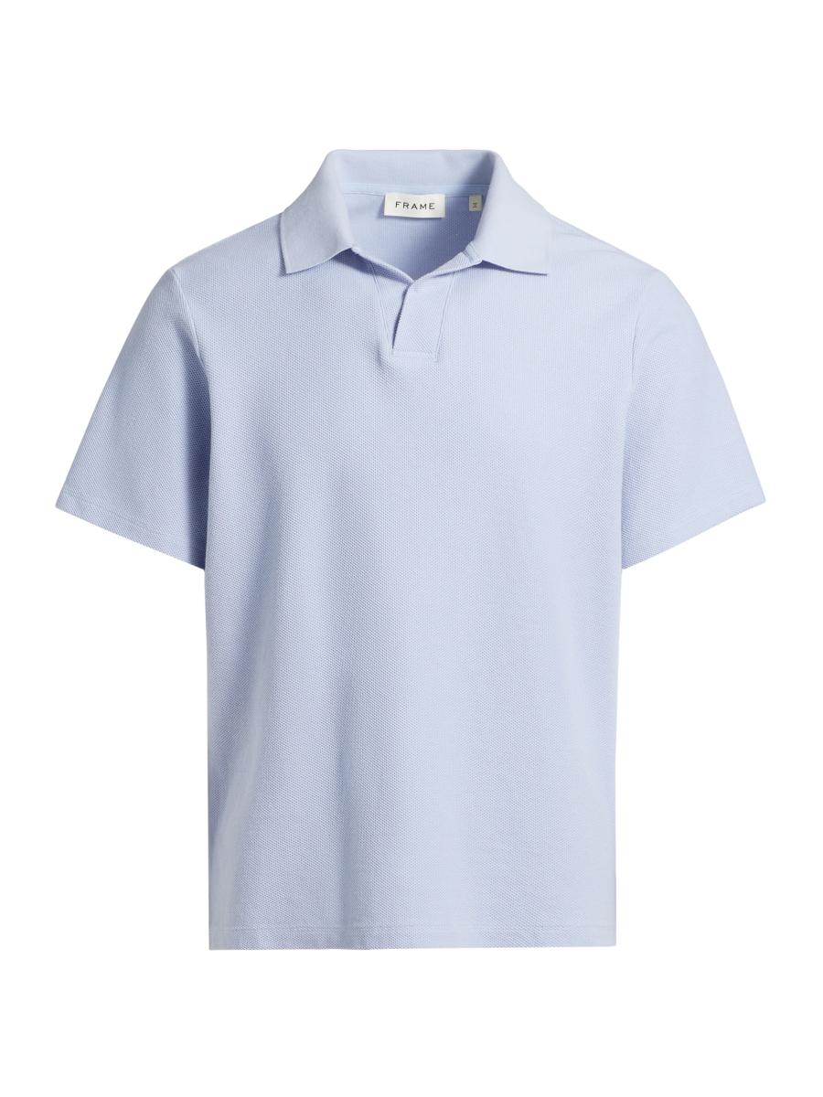 Frame Johnny Collar Polo Shirt | Saks Fifth Avenue