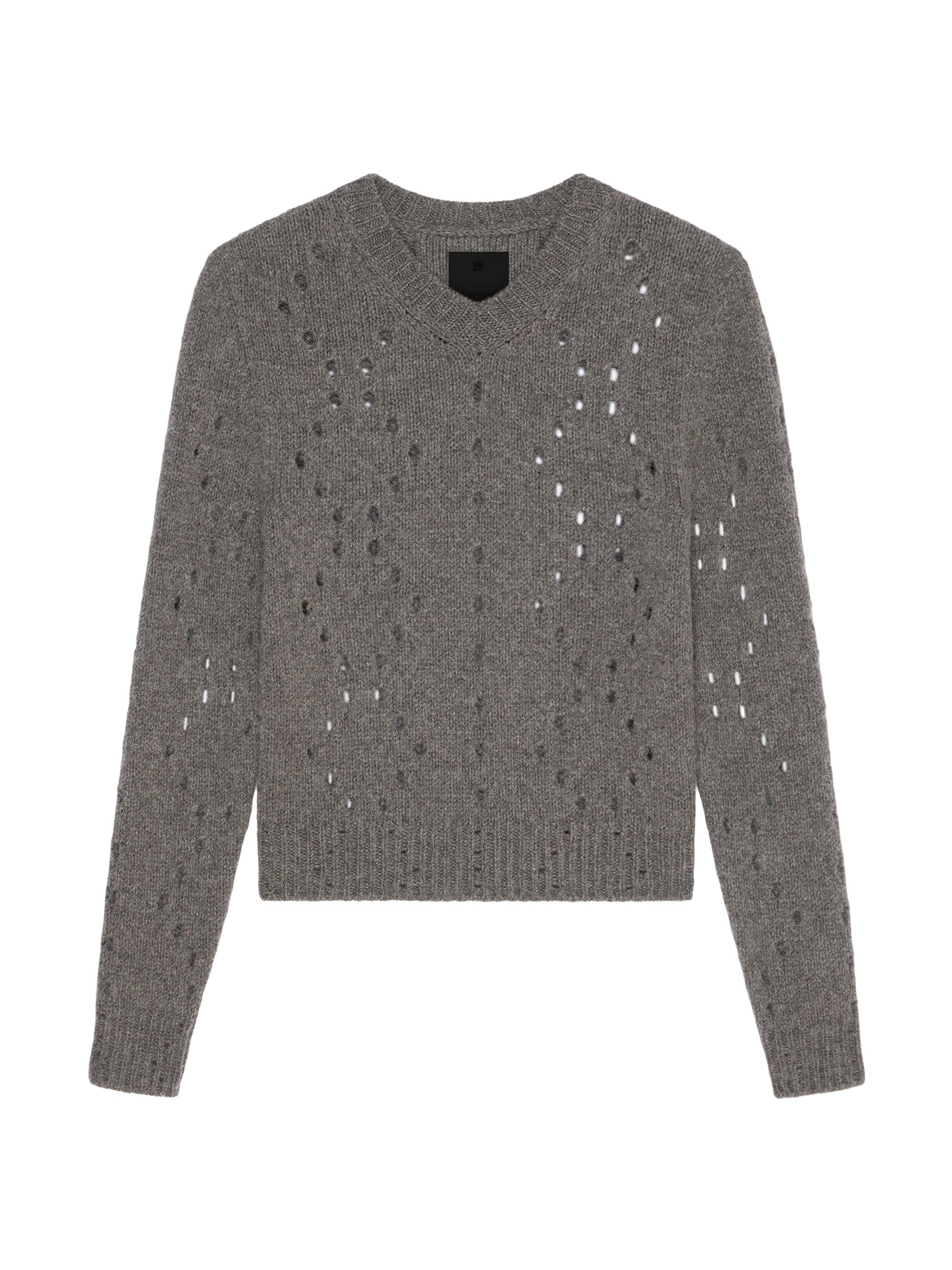 Givenchy Men's Sweater in Wool - Medium Grey