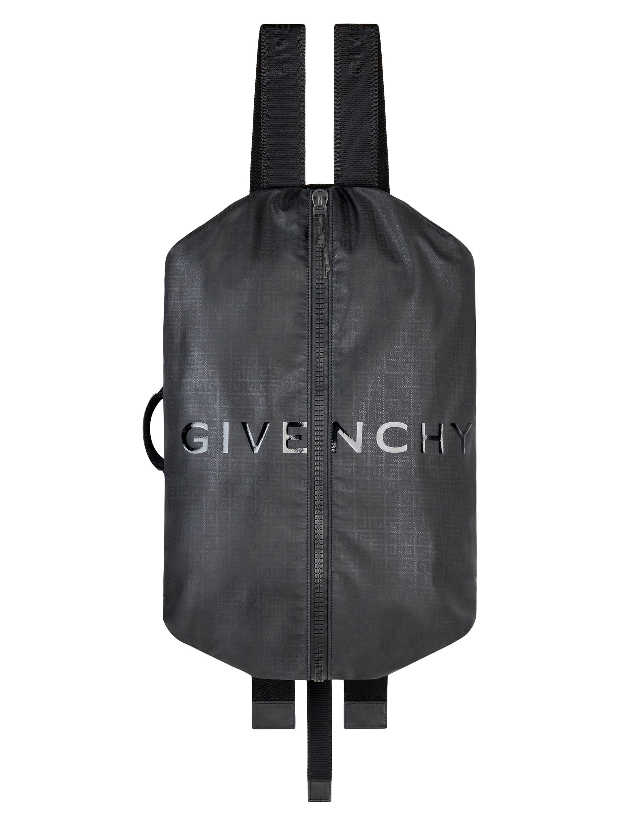 Givenchy Men's G-Zip Backpack In 4G Nylon - Black