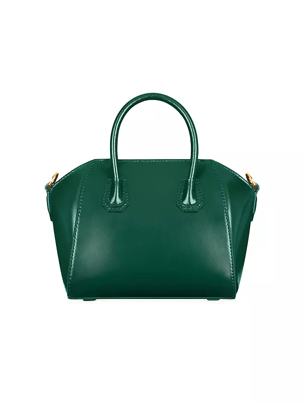 Shop Givenchy Antigona Toy Top Handle Bag in Box Leather | Saks 