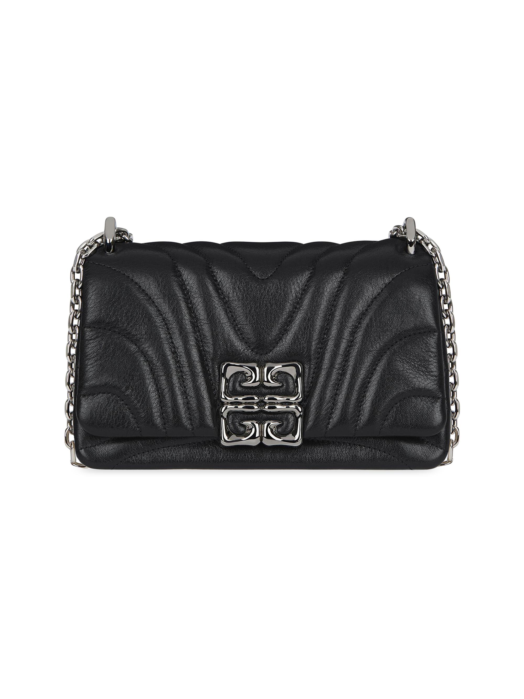 Givenchy Women's  4G Soft Bag in Quilted Leather - Black
