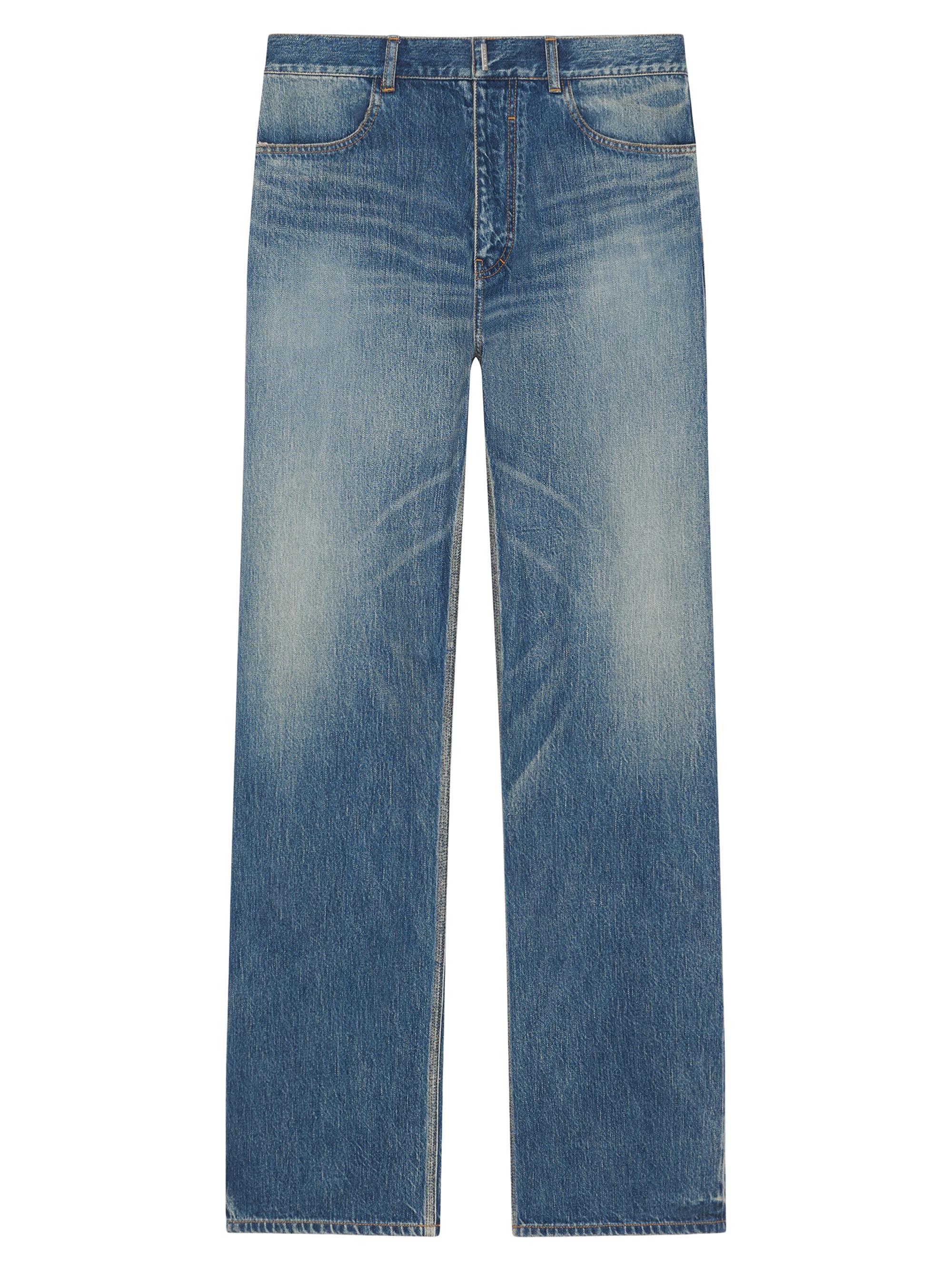 Givenchy Men's Jeans In Denim - Medium Blue