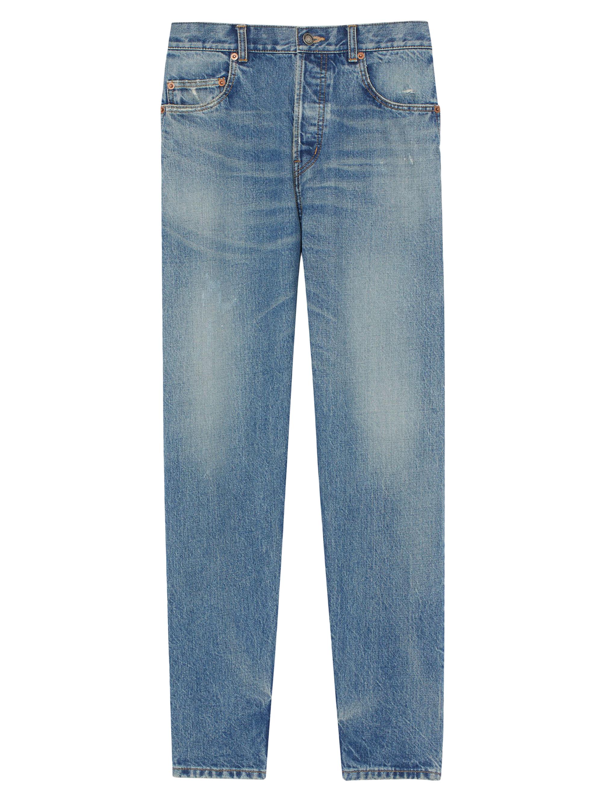 Saint Laurent Women's Vanessa Jeans in Charlotte Denim - Charlotte Blue