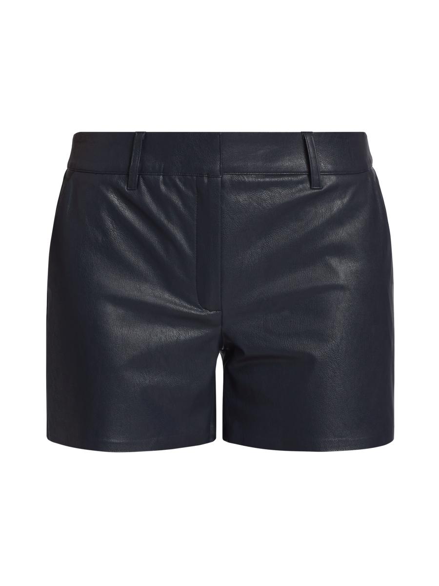 パンツ BOHEMSEO EMBO LEATHER SHORTS, BLACK BOHEMSEO EMBO LEATHER SHORTS, BLACK パンツ