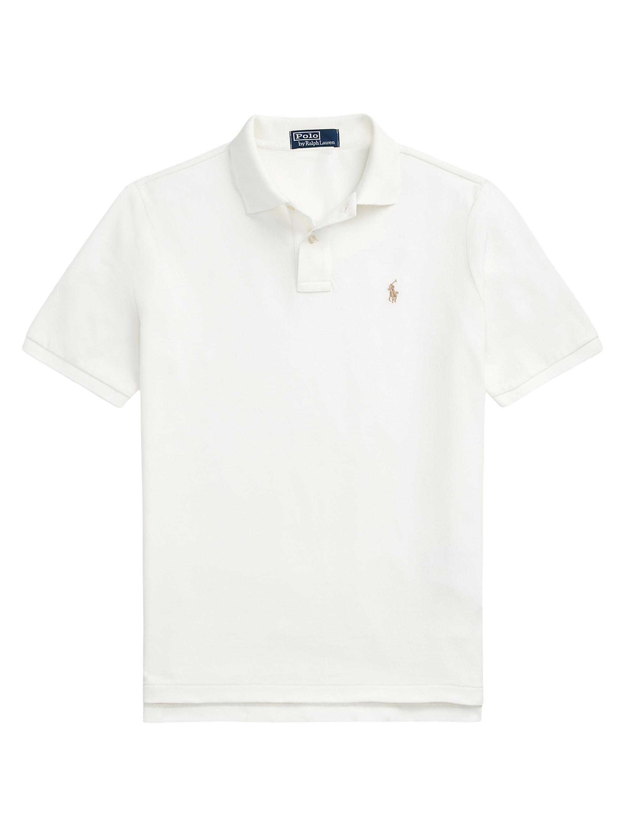 Polo Ralph Lauren Men's Cotton Polo Shirt - Shell