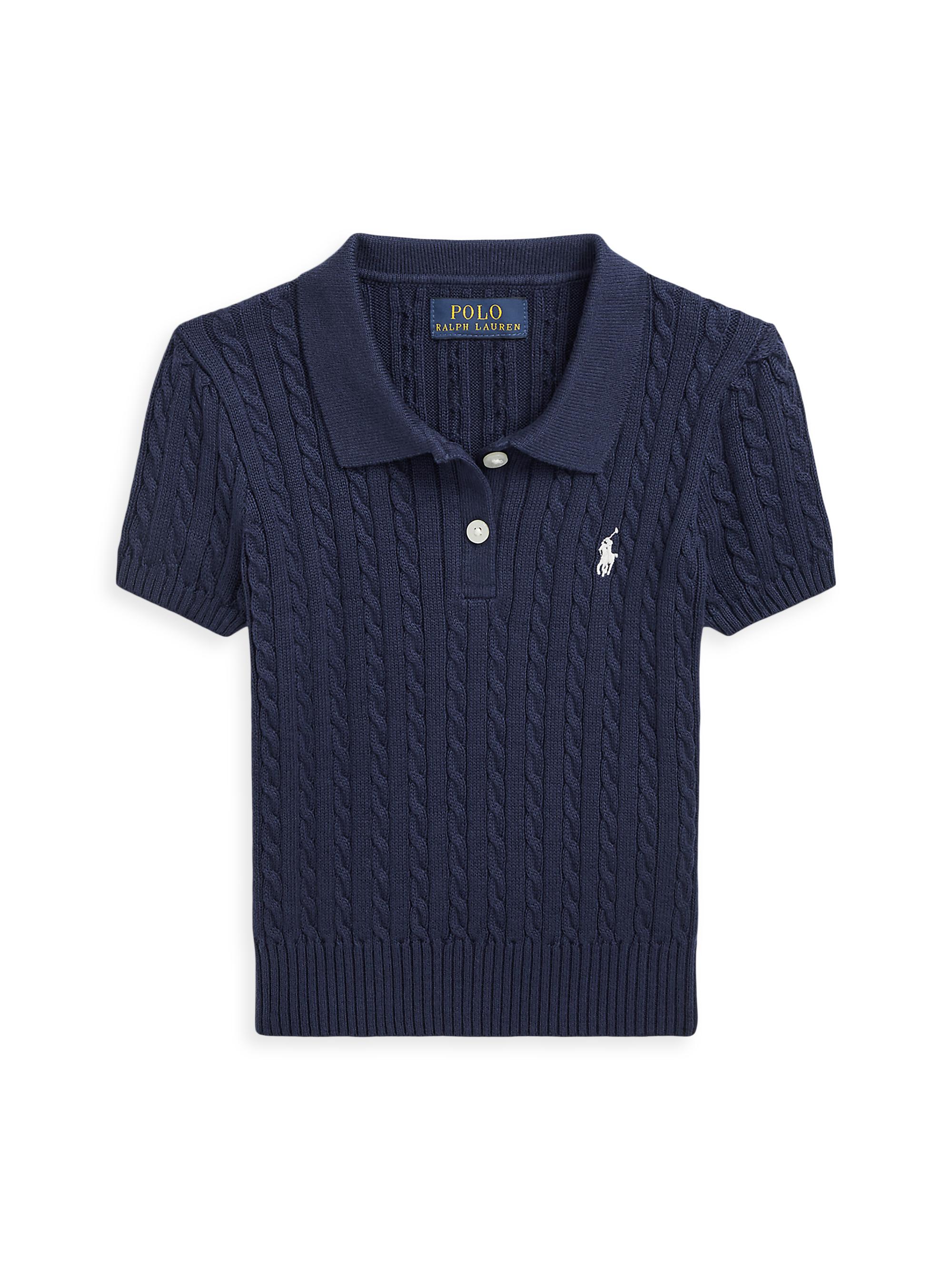 Polo Ralph Lauren Lttle Girl's & Girl's Cable-Knit Polo Short