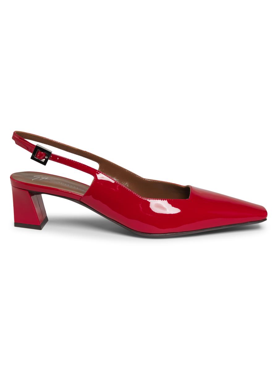 Giuseppe Zanotti Brenda 45MM Patent Leather Slingback Pumps