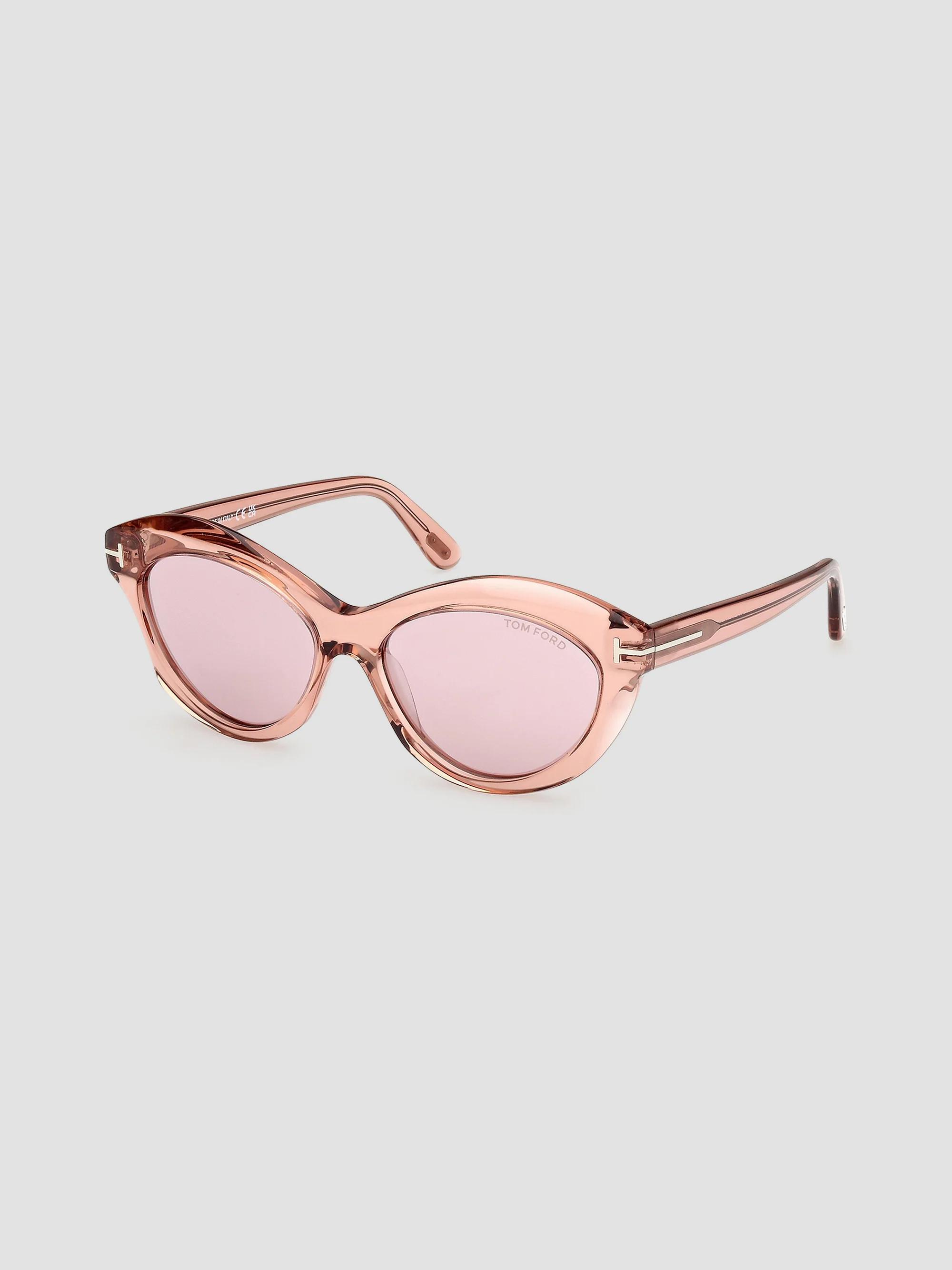 TOM FORD Toni 55MM Oval Sunglasses | Saks Fifth Avenue