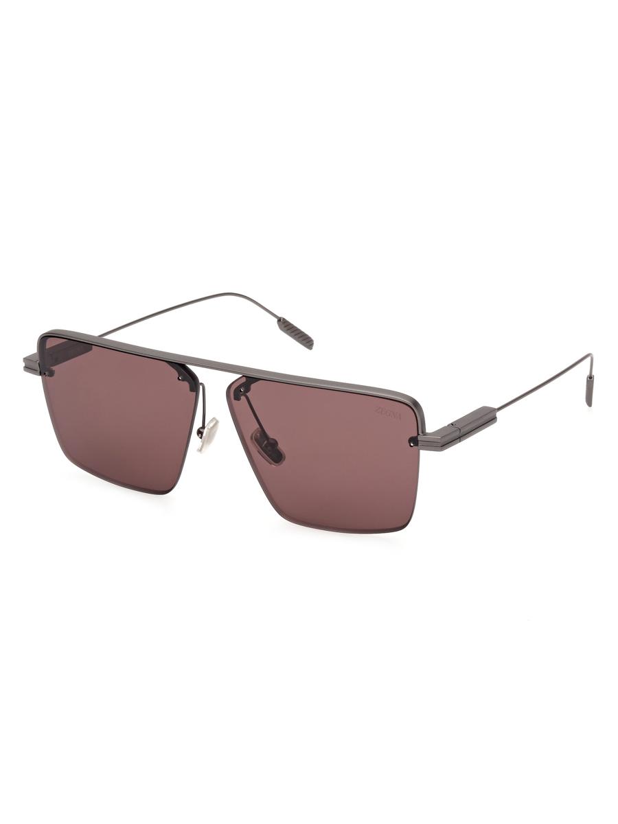 ZEGNA 61MM Geometric Sunglasses | Saks Fifth Avenue