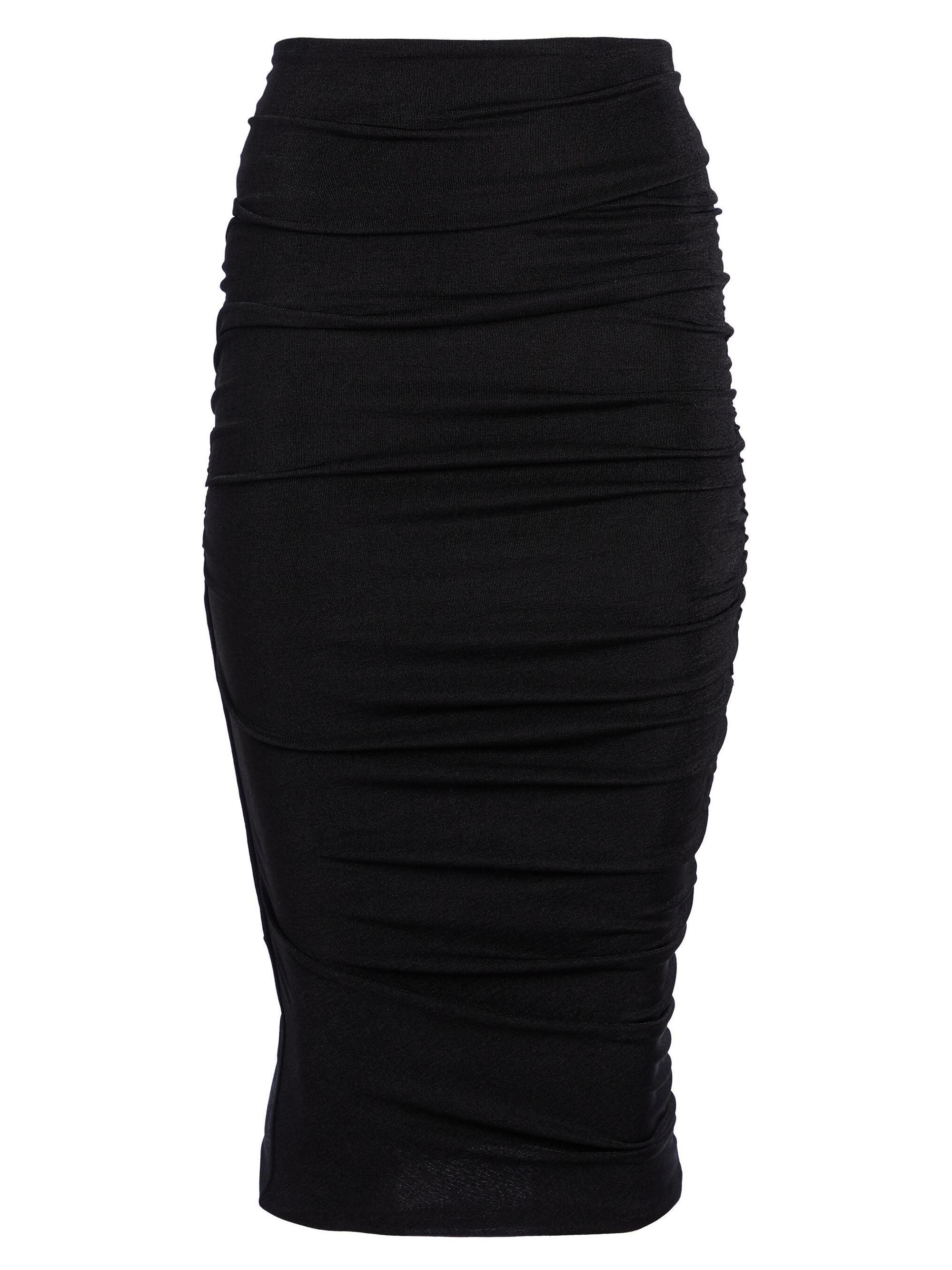 Ser.o.ya Women's Julia Midi Skirt - Black