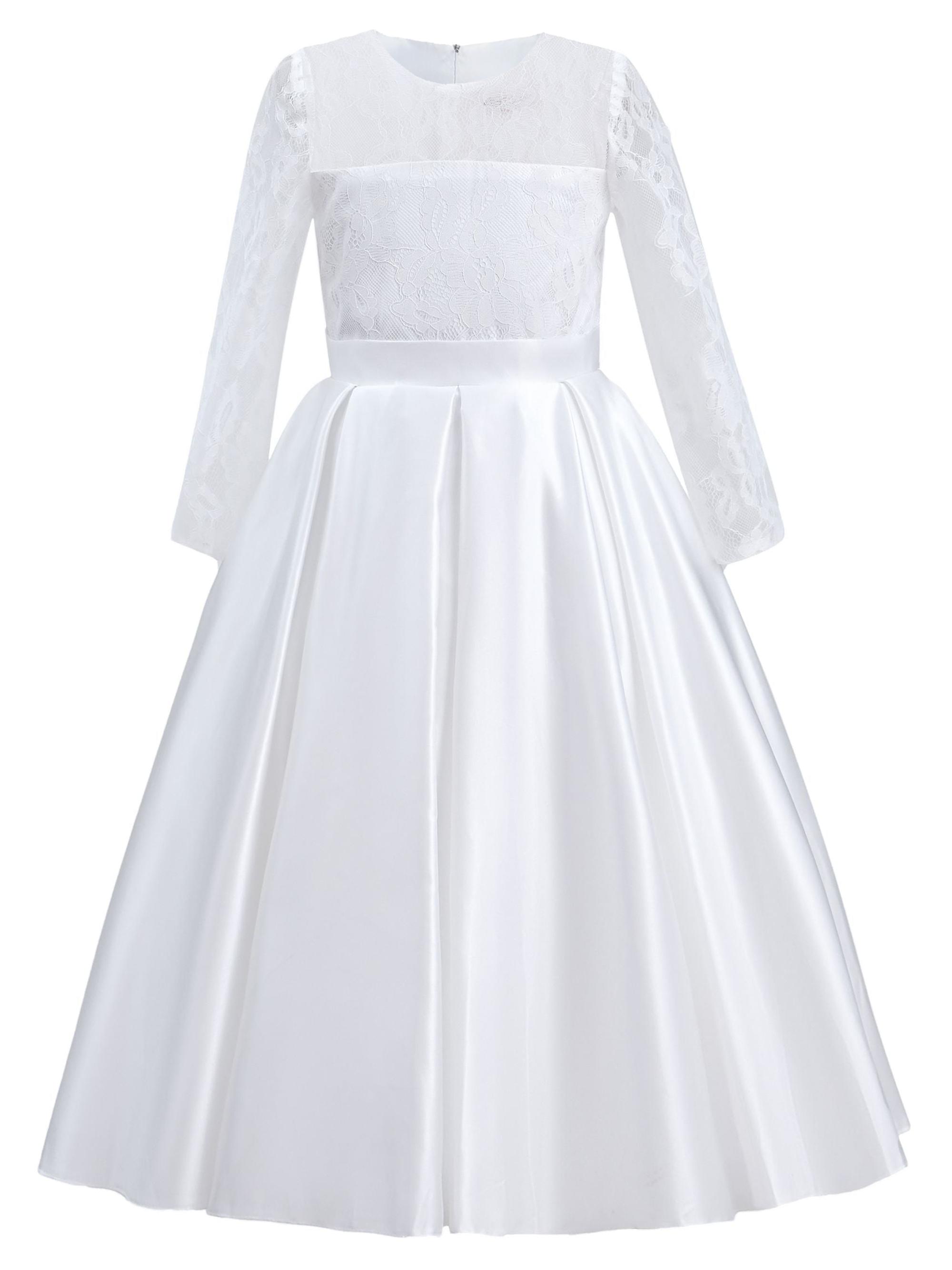 Tulleen Little Girl's & Girl's Arcadia Dress - White