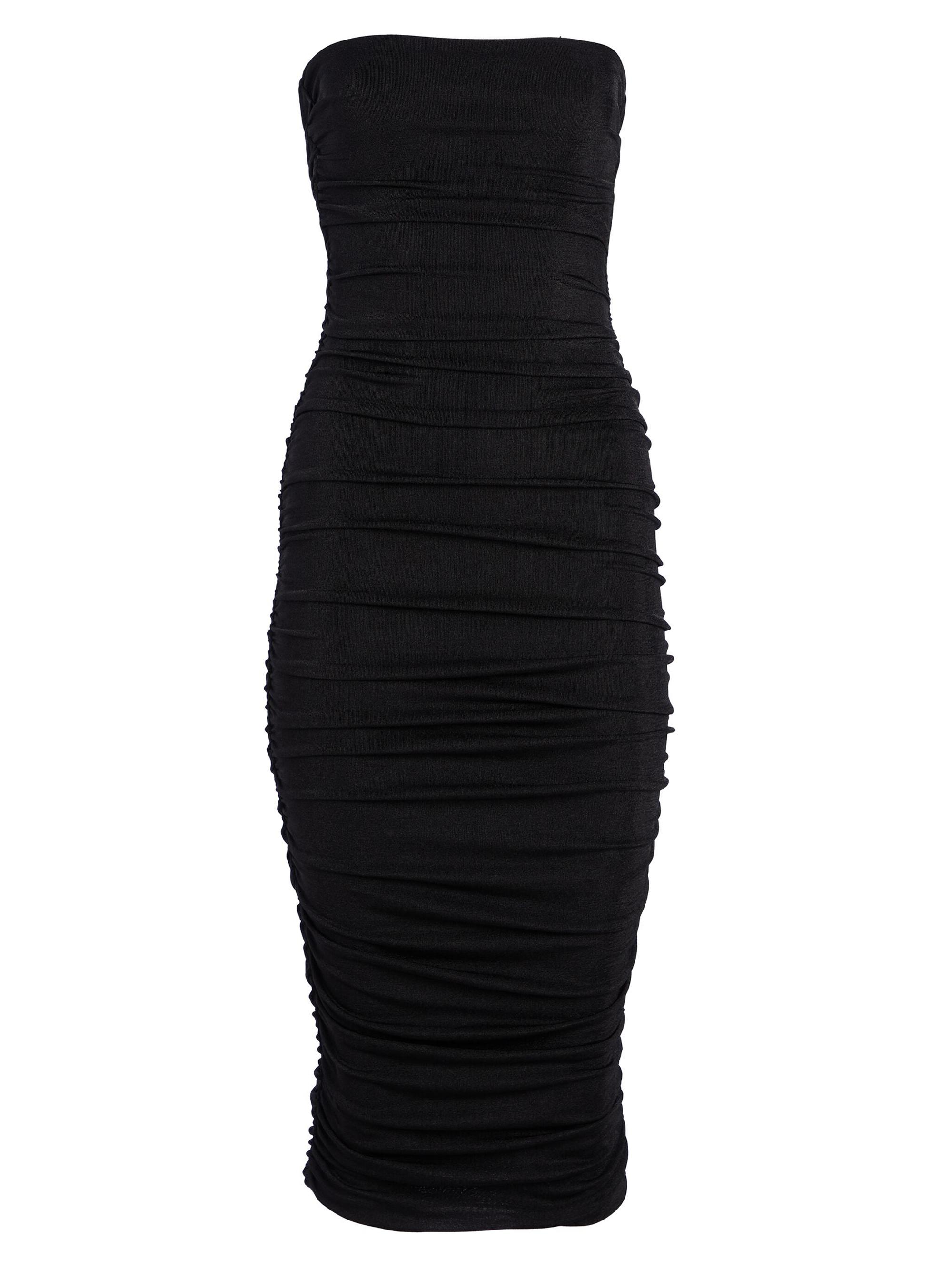 Ser.o.ya Women's Martha Strapless Midi Dress - Black