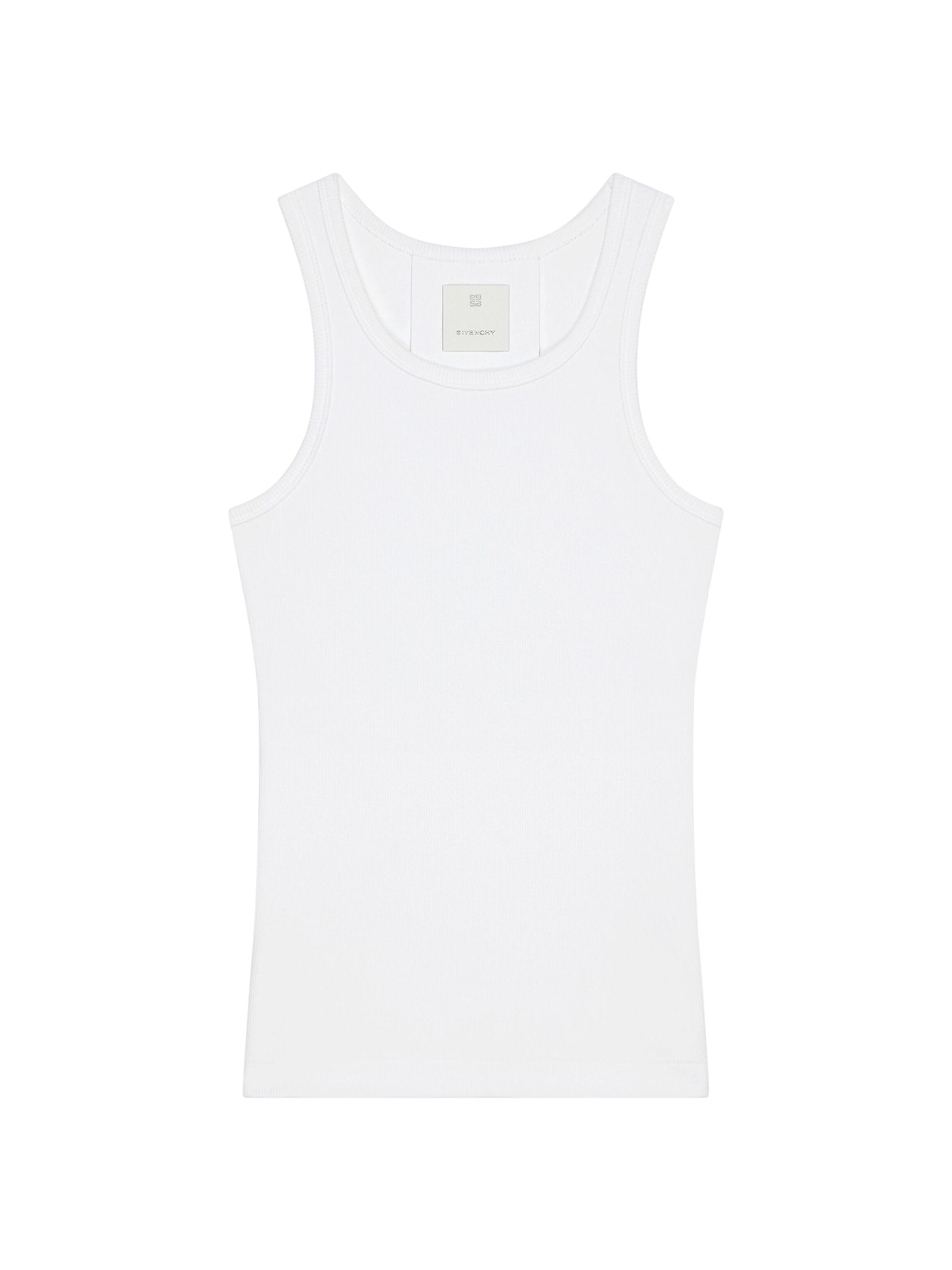 Givenchy Men's Extra Slim Fit Tank Top in Cotton - White