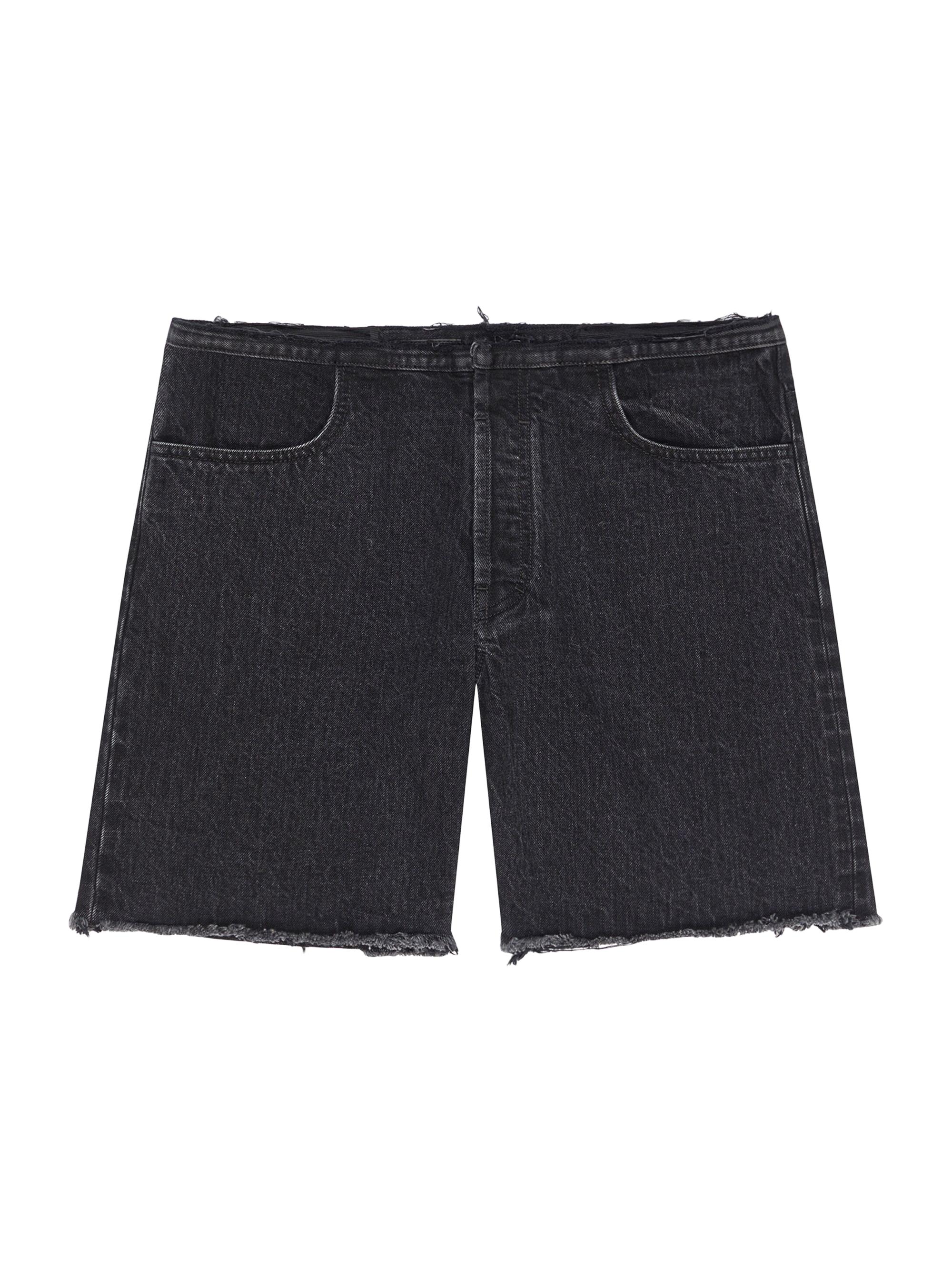 Givenchy Men's Bermuda Shorts in Denim - Black