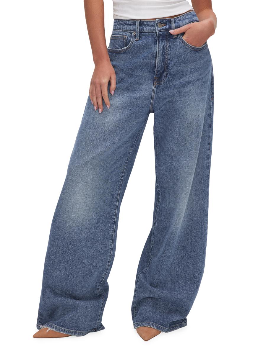 Good American Good Ease Baggy Jeans | Saks Fifth Avenue