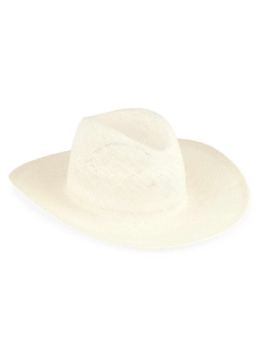 Vince Packable Straw Fedora | Saks Fifth Avenue display picture 3