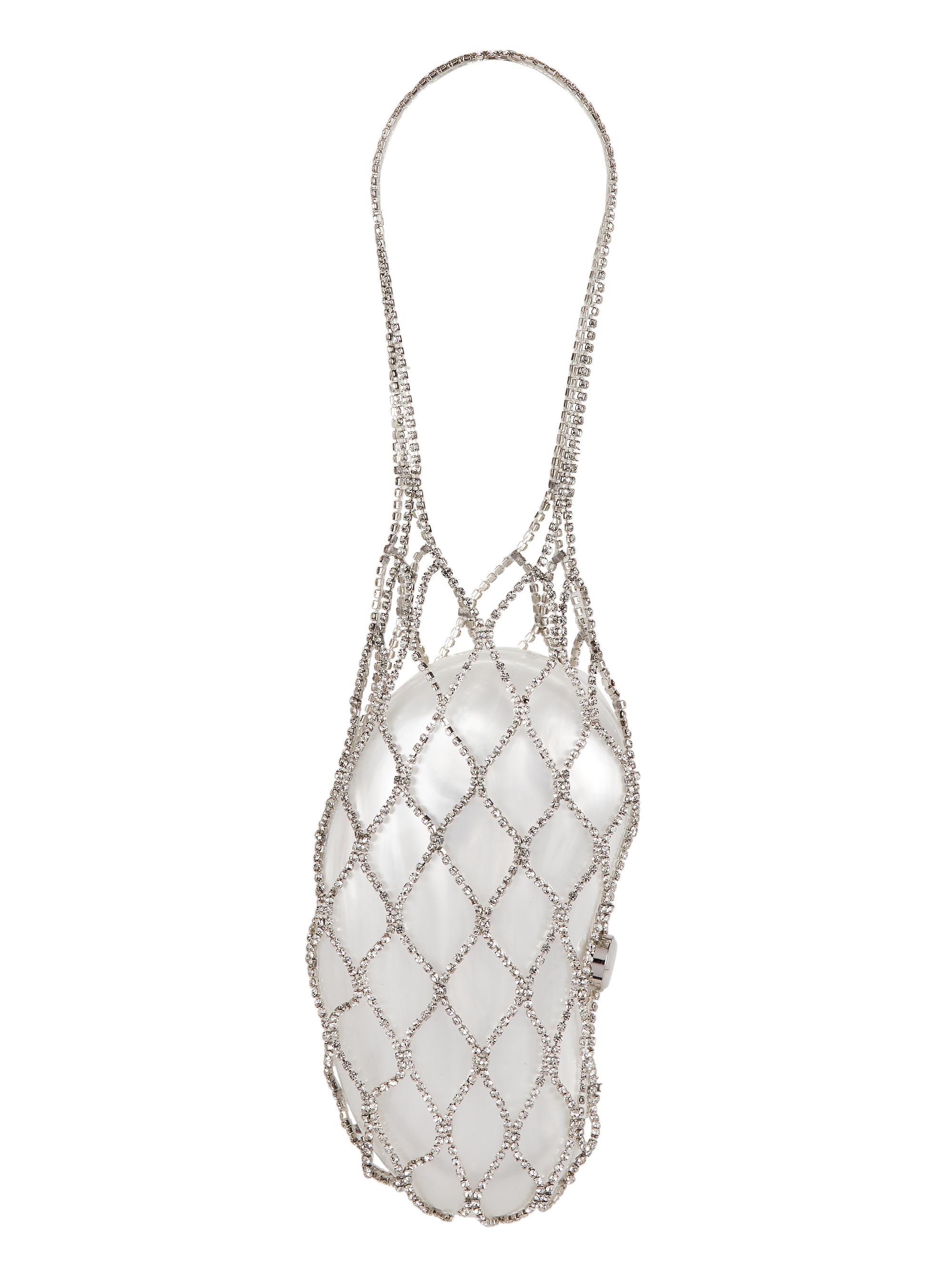 Cult Gaia Women's Tallulah Acrylic & Glass Wristlet - Black