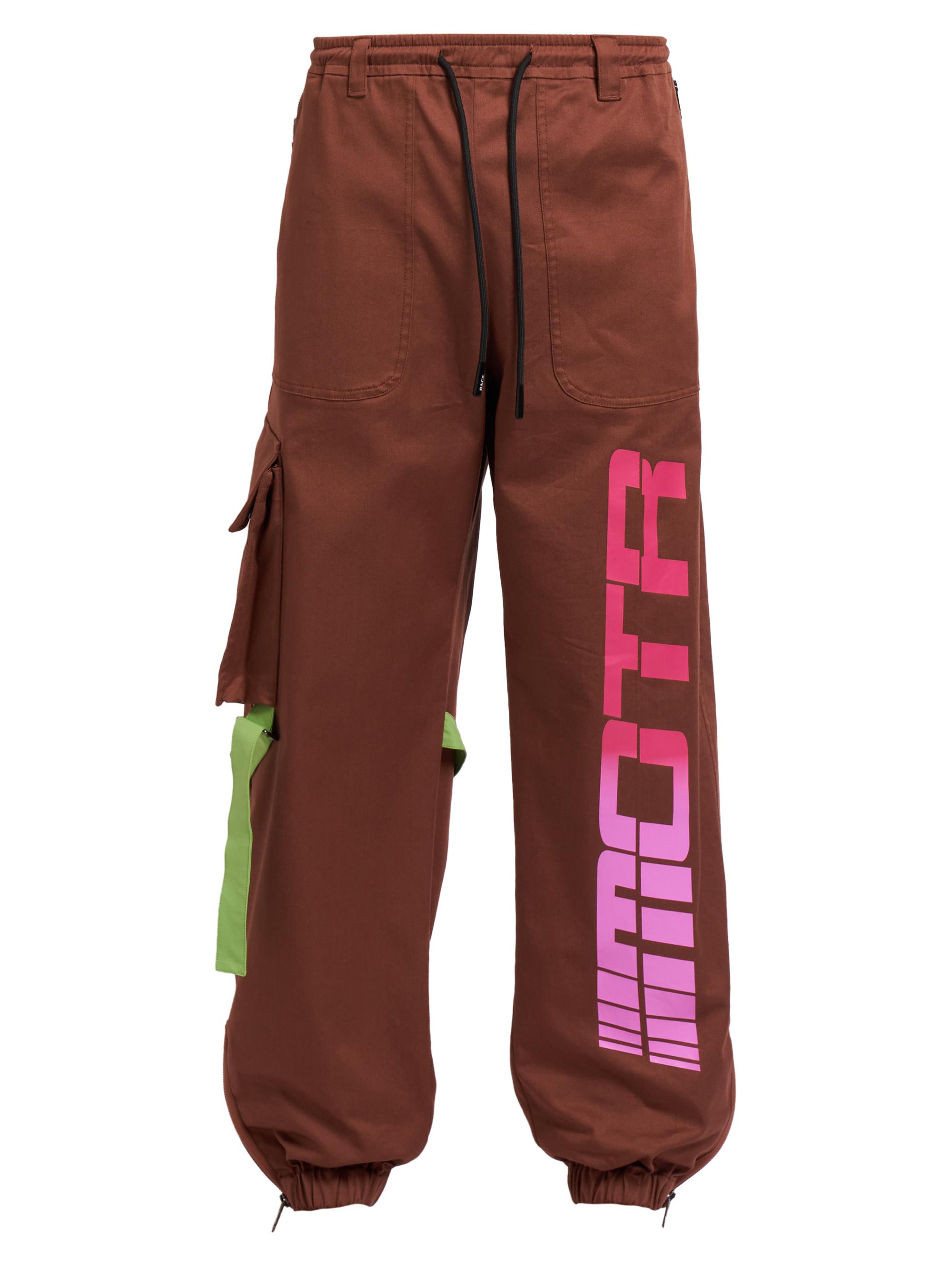 Members of the Rage Men's Baggy Cargo Pants - Brown