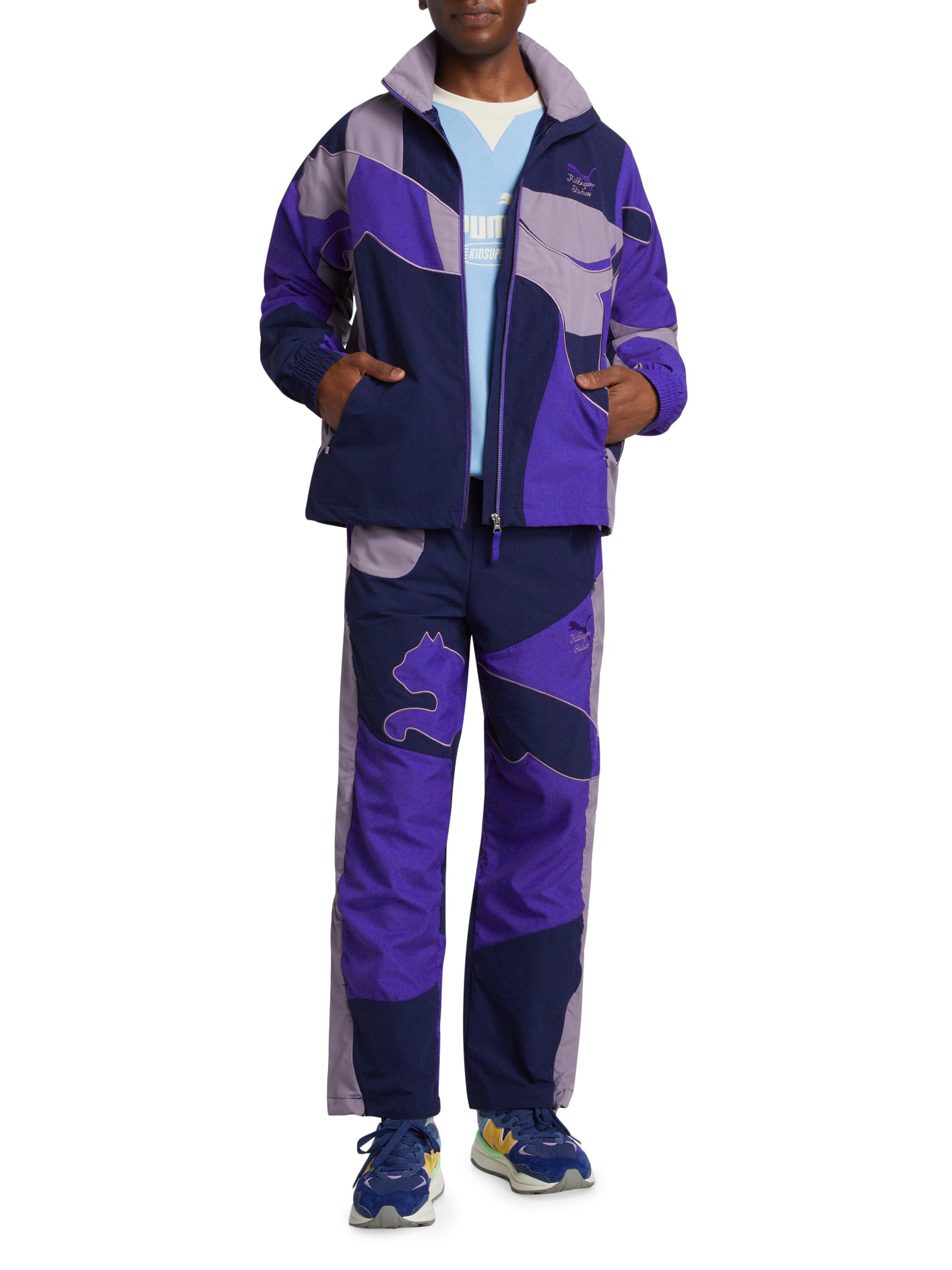 Puma Puma x KidSuper Cellerator Colorblocked Pants | Saks Fifth Avenue