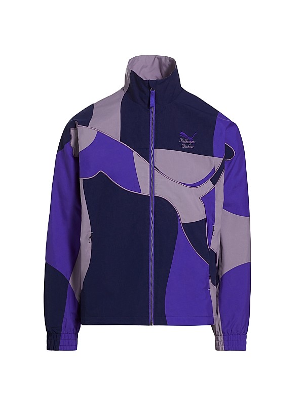 Shop Puma Puma x KidSuper Cellerator Windbreaker Jacket Shop Puma Puma x KidSuper Cellerator Windbreaker Jacket