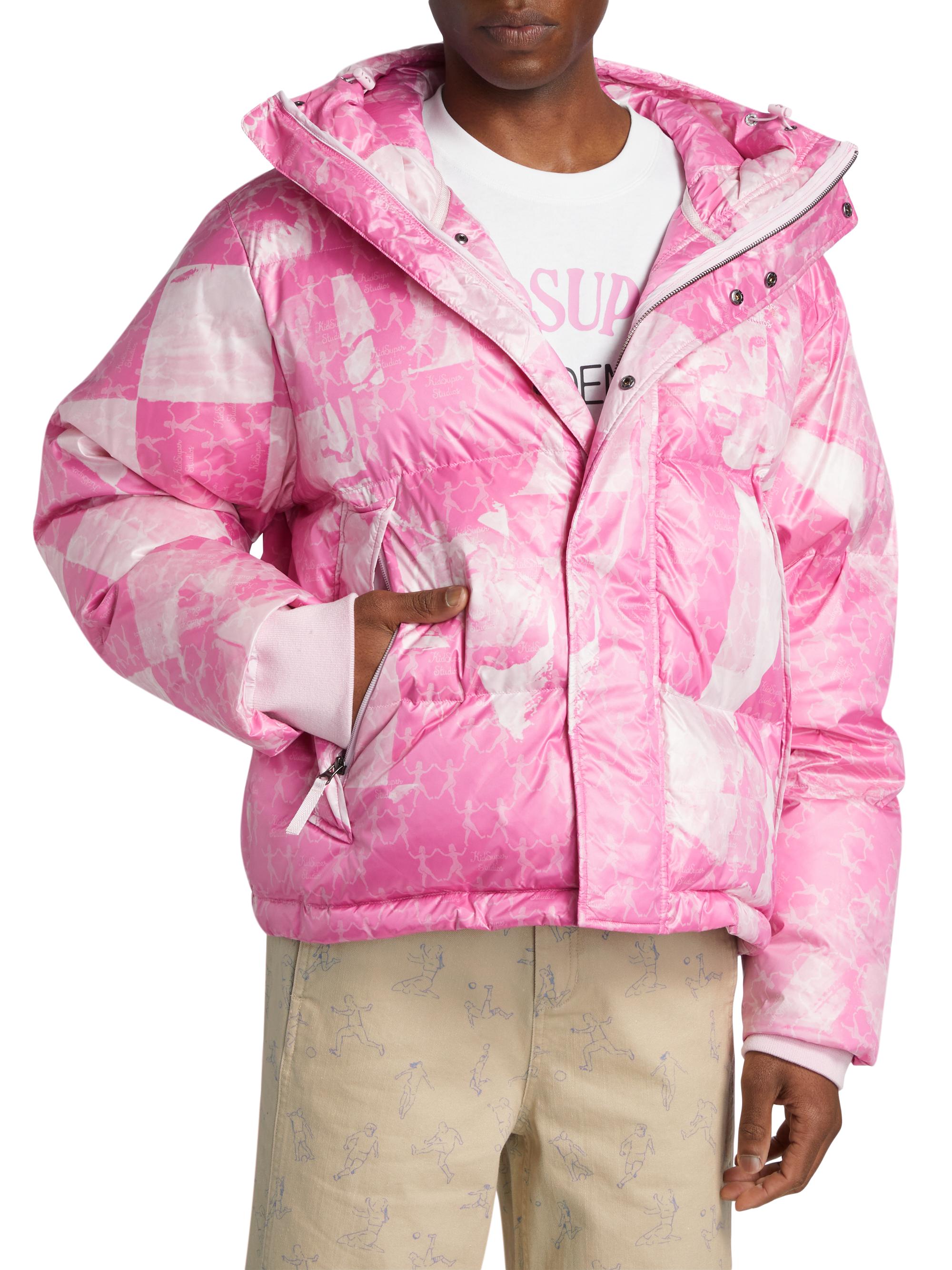 Puma Puma x KidSuper Graphic Hooded Puffer Jacket | Saks Fifth Avenue